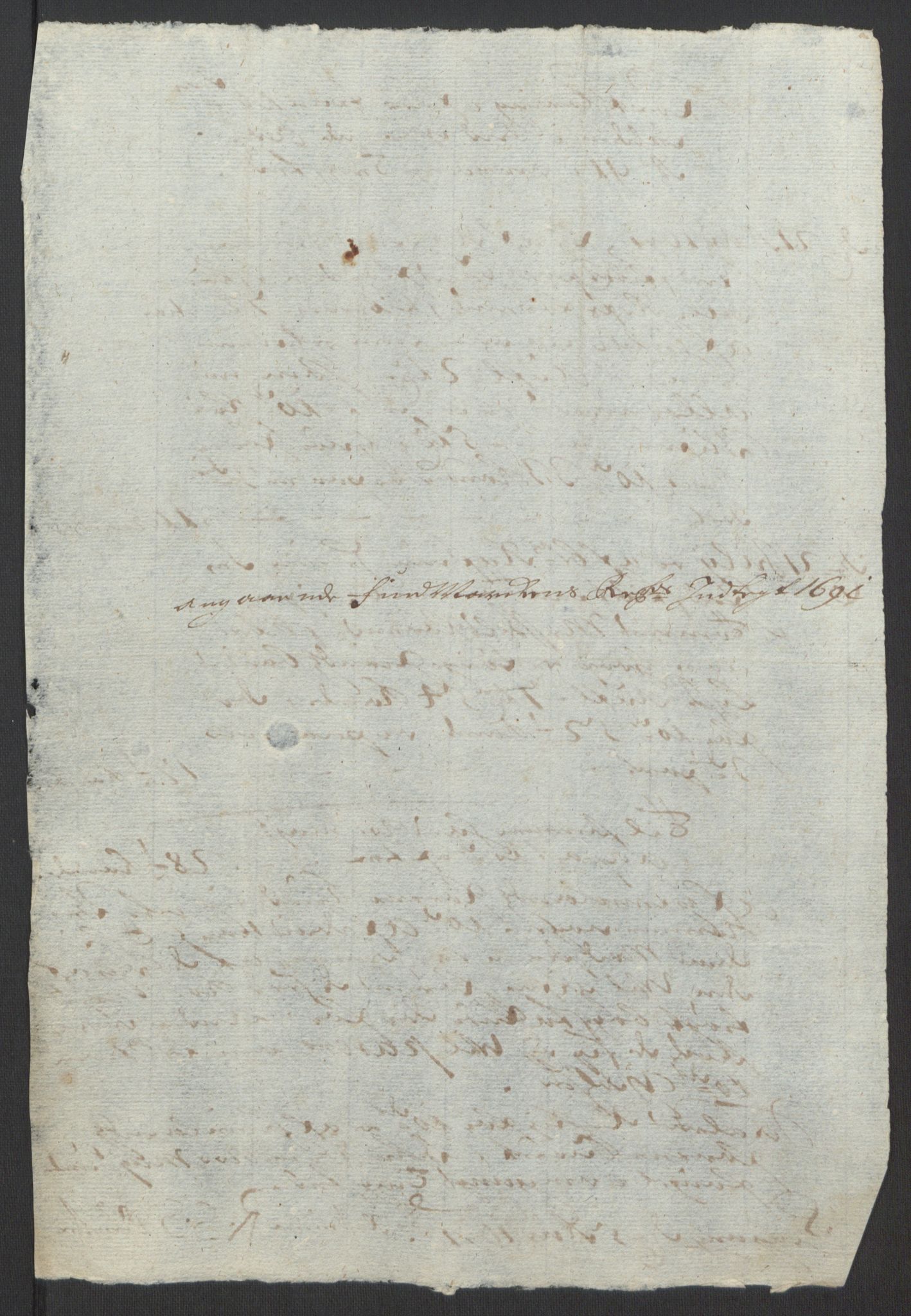 Rentekammeret inntil 1814, Reviderte regnskaper, Fogderegnskap, AV/RA-EA-4092/R69/L4851: Fogderegnskap Finnmark/Vardøhus, 1691-1700, s. 84