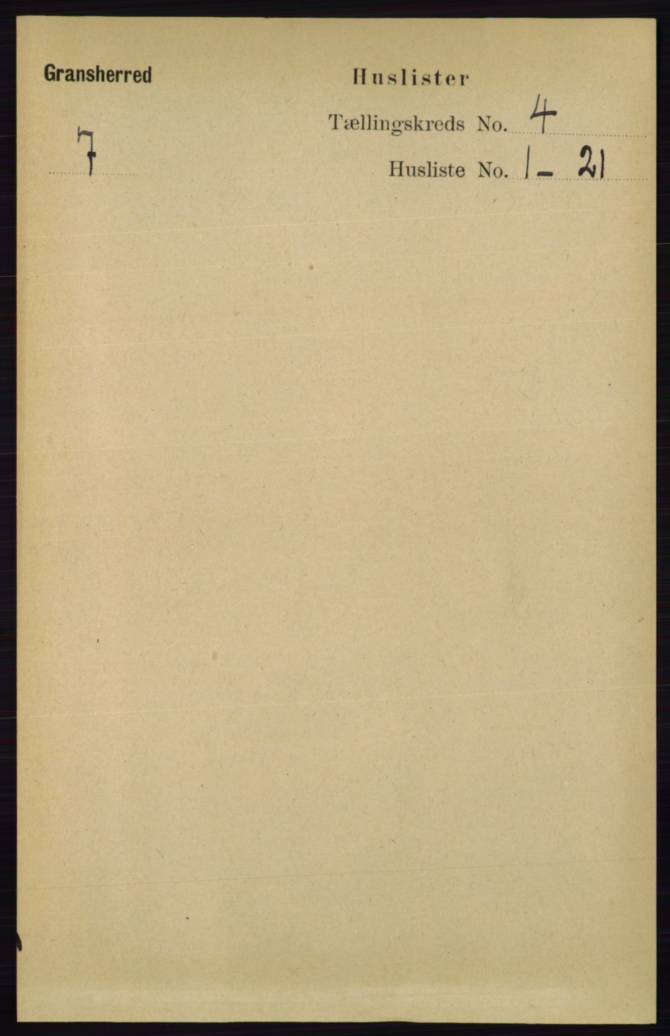 RA, Folketelling 1891 for 0824 Gransherad herred, 1891, s. 655