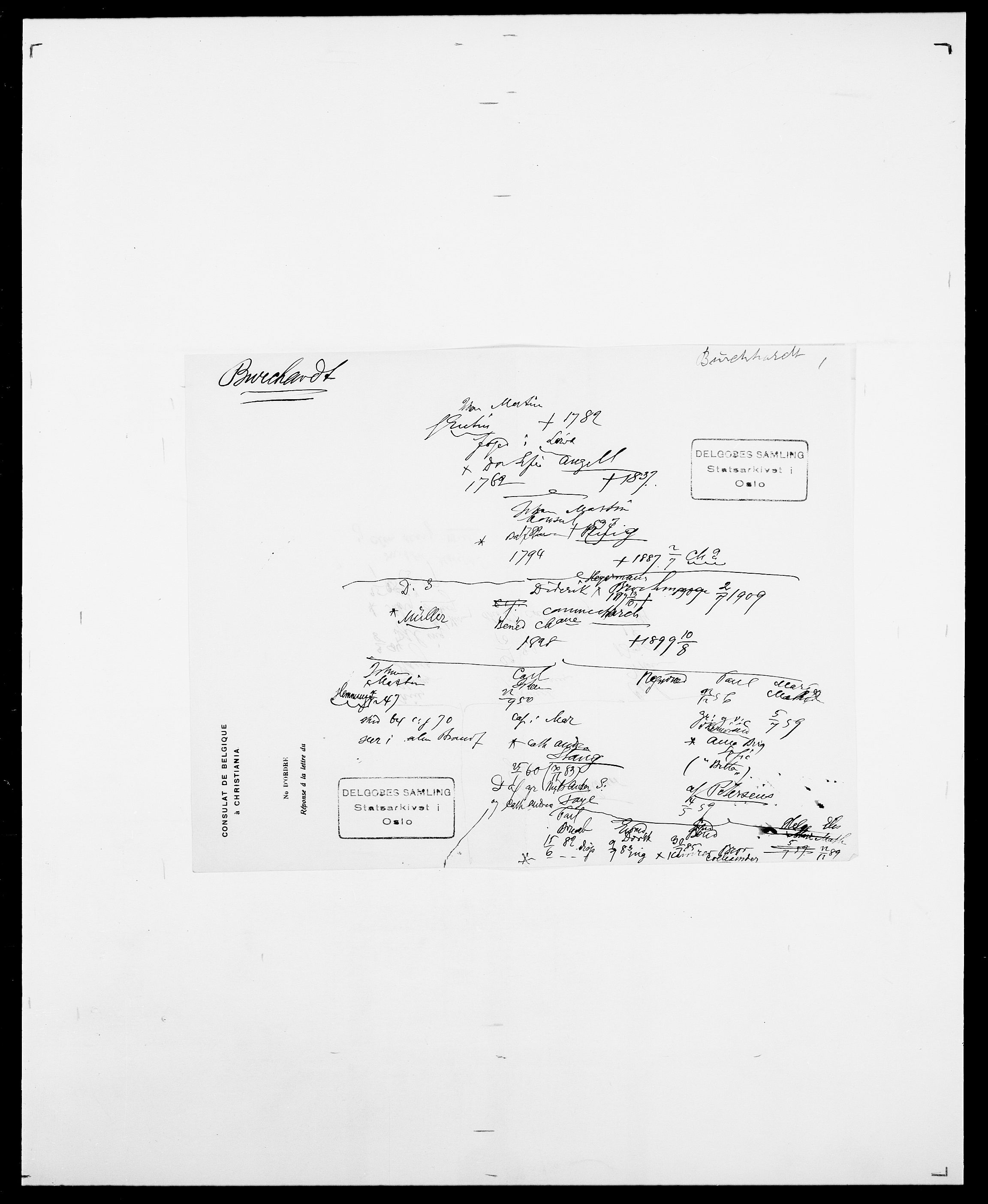 Delgobe, Charles Antoine - samling, SAO/PAO-0038/D/Da/L0007: Buaas - Caphengst, s. 410