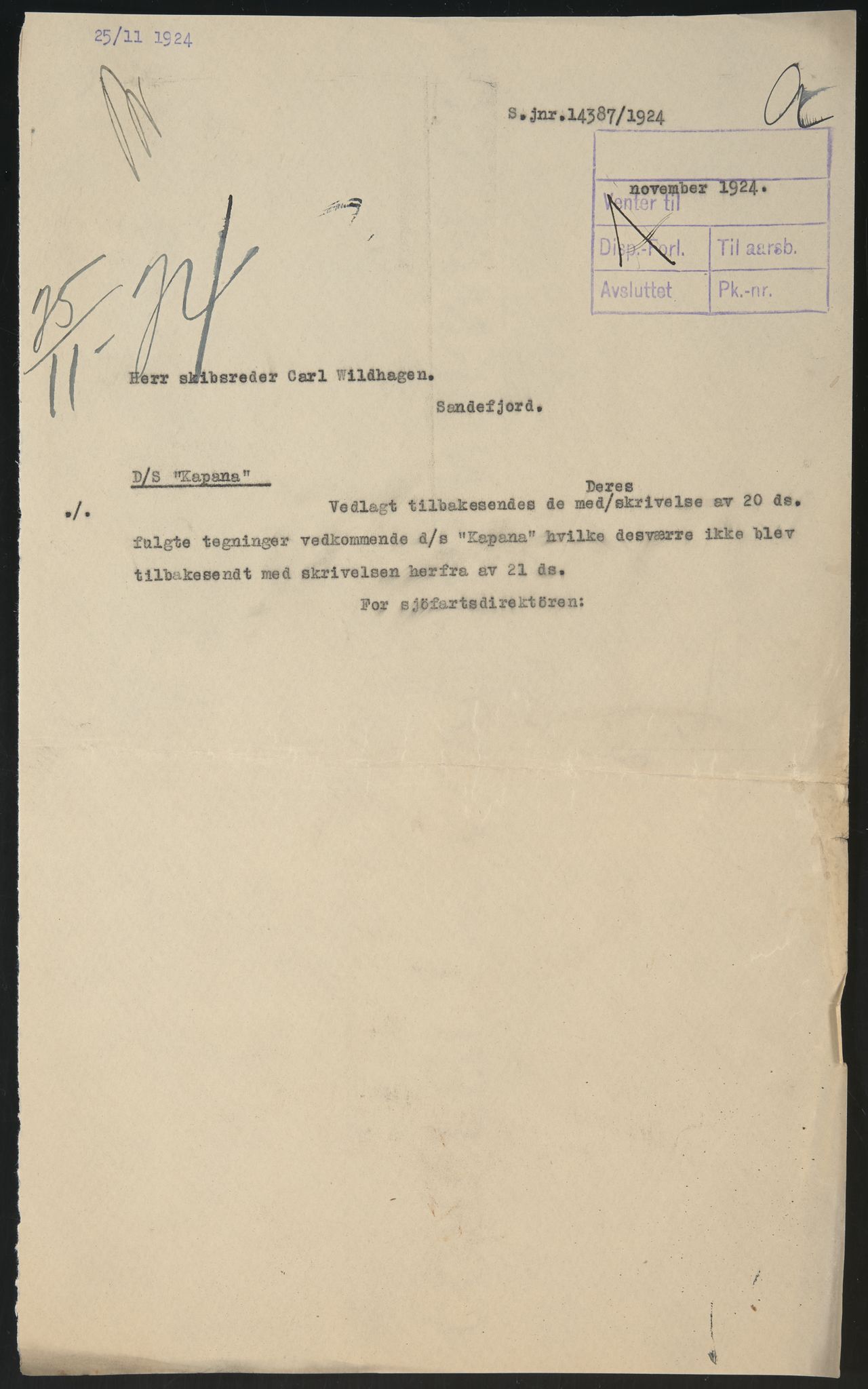 Sjøfartsdirektoratet med forløpere, skipsmapper slettede skip, AV/RA-S-4998/F/Fa/L0586: --, 1894-1935, s. 95