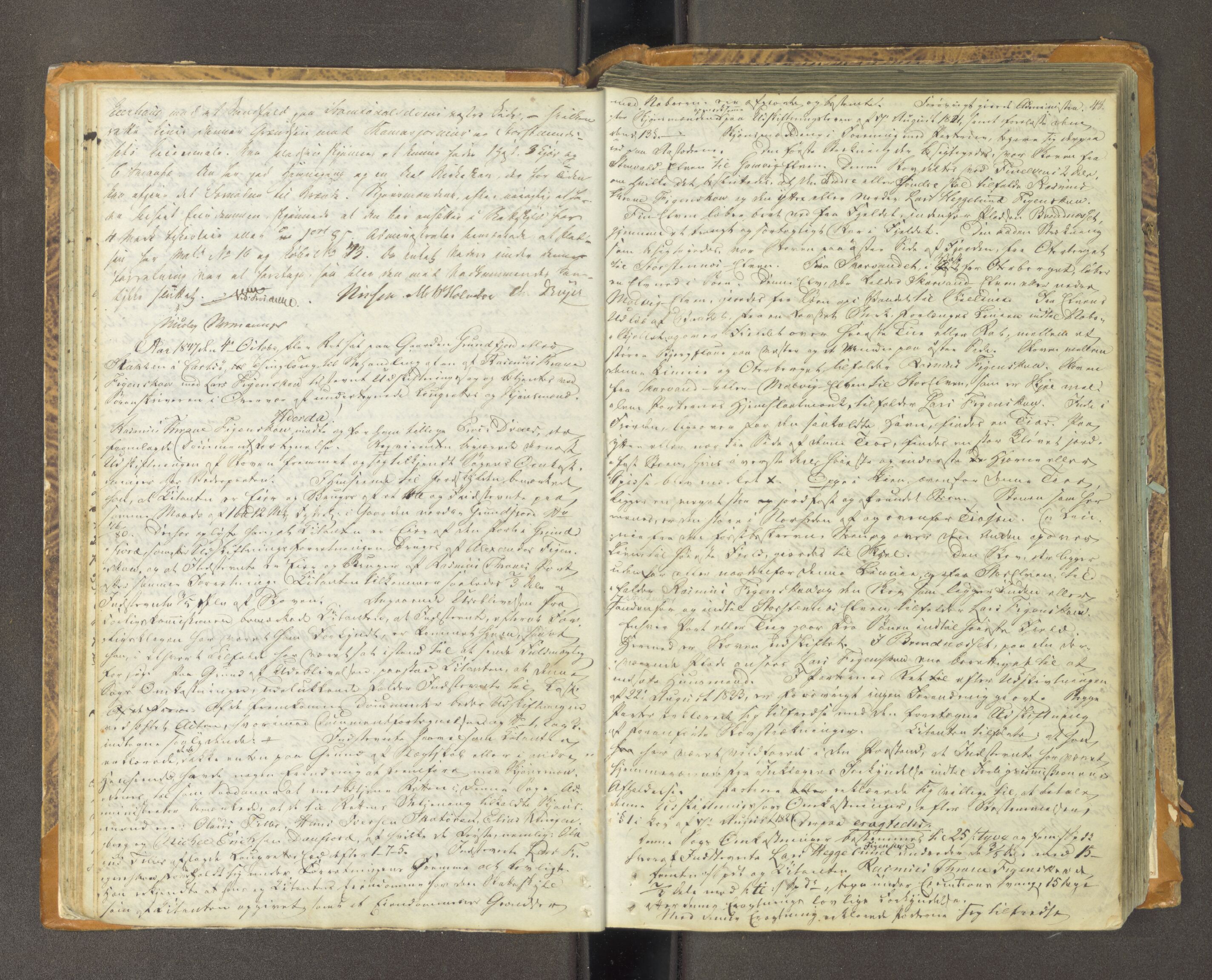 Tromsø sorenskriveri 1855-, AV/SATØ-S-0050/F/Fe/L0123: Ekstrarettsprotokoll med register (dekker også Senja distrikt til 1855), 1841-1865, s. 47b-48a