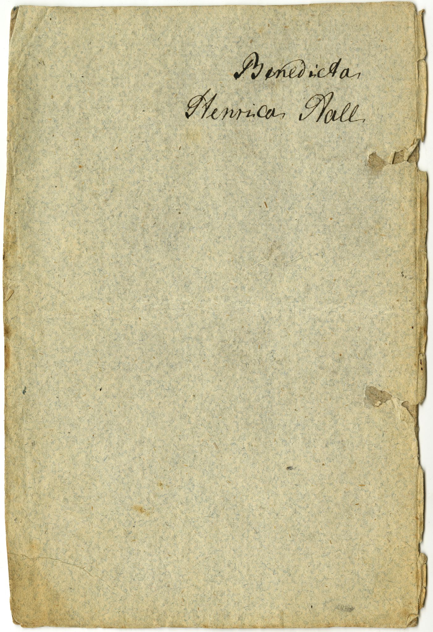 Diderik Maria Aalls brevsamling, NF/Ark-1023/F/L0001: D.M. Aalls brevsamling. A - B, 1738-1889, s. 5
