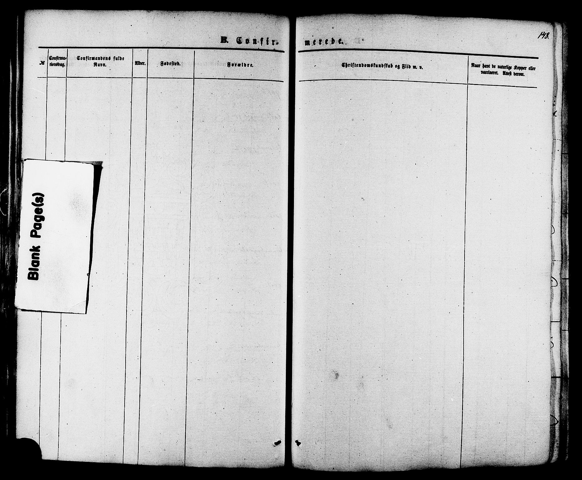 Ministerialprotokoller, klokkerbøker og fødselsregistre - Møre og Romsdal, SAT/A-1454/509/L0105: Ministerialbok nr. 509A03, 1848-1882, s. 148