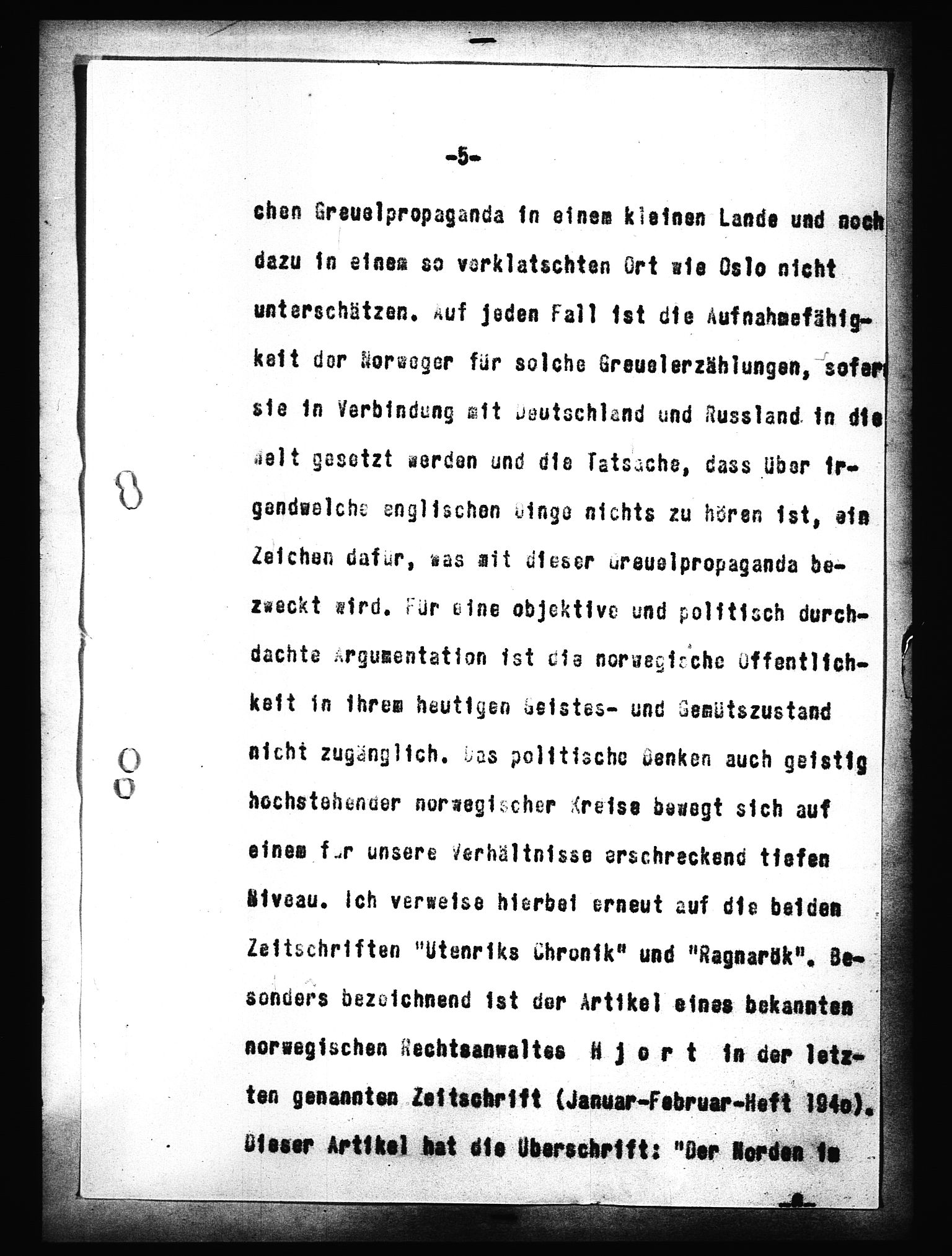 Documents Section, AV/RA-RAFA-2200/V/L0091: Amerikansk mikrofilm "Captured German Documents".
Box No. 953.  FKA jnr. 59/1955., 1935-1942, s. 524