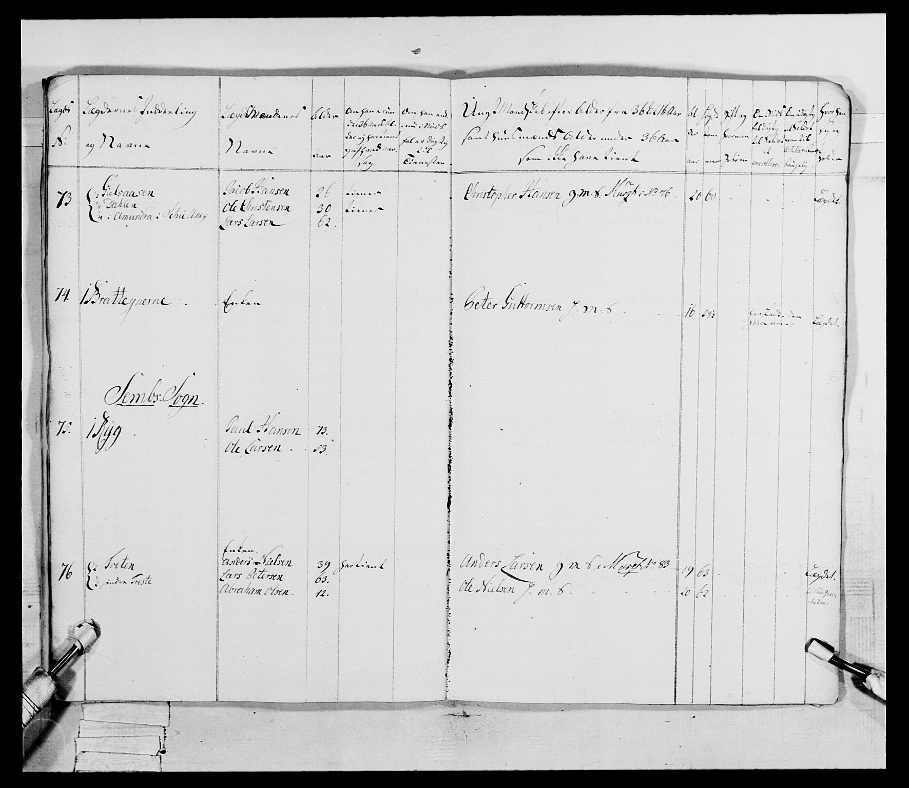 Generalitets- og kommissariatskollegiet, Det kongelige norske kommissariatskollegium, AV/RA-EA-5420/E/Eh/L0046: 2. Akershusiske nasjonale infanteriregiment, 1789, s. 380