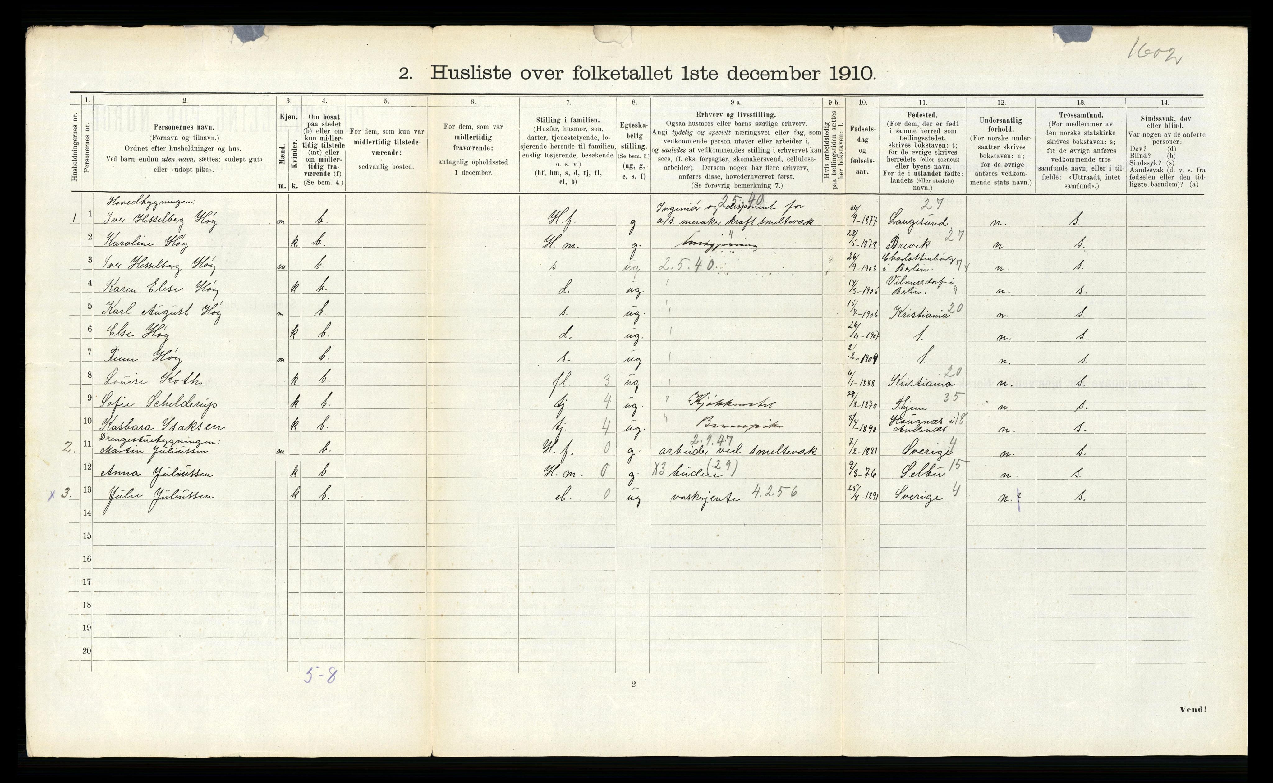 RA, Folketelling 1910 for 1711 Meråker herred, 1910, s. 619