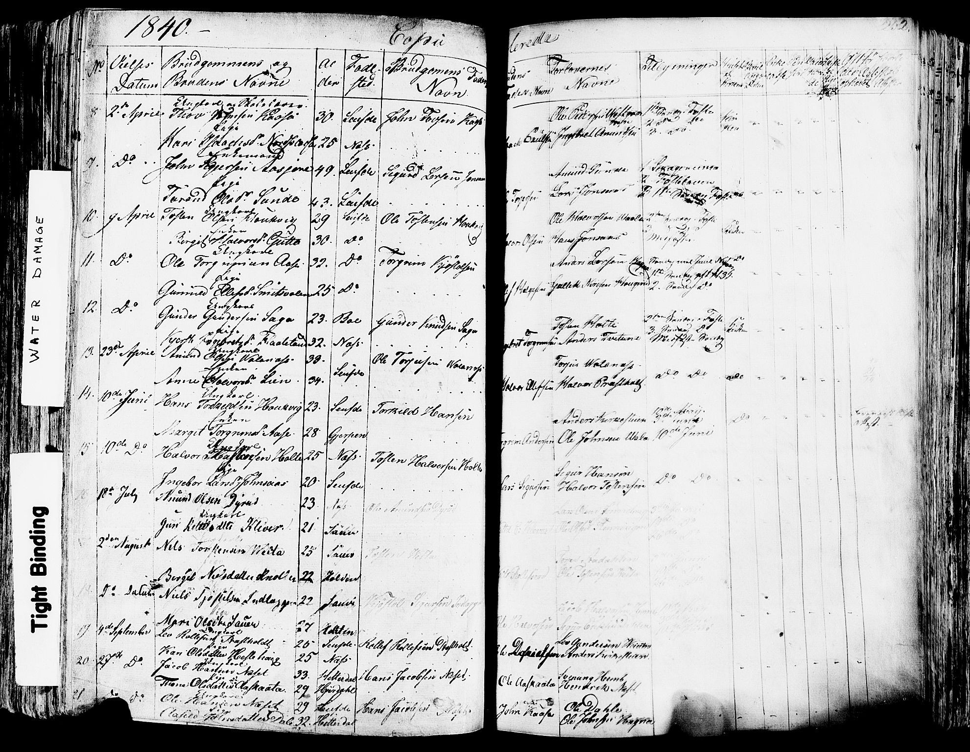 Sauherad kirkebøker, AV/SAKO-A-298/F/Fa/L0006: Ministerialbok nr. I 6, 1827-1850, s. 252