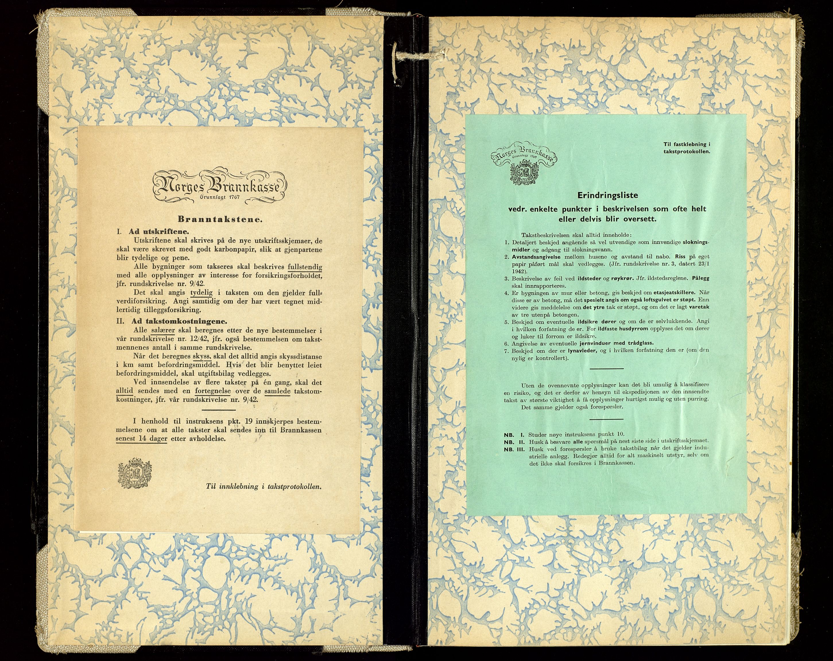 Norges Brannkasse, Elverum, SAH/NBRANE-020/F/L0004: Branntakstprotokoll, 1951-1955