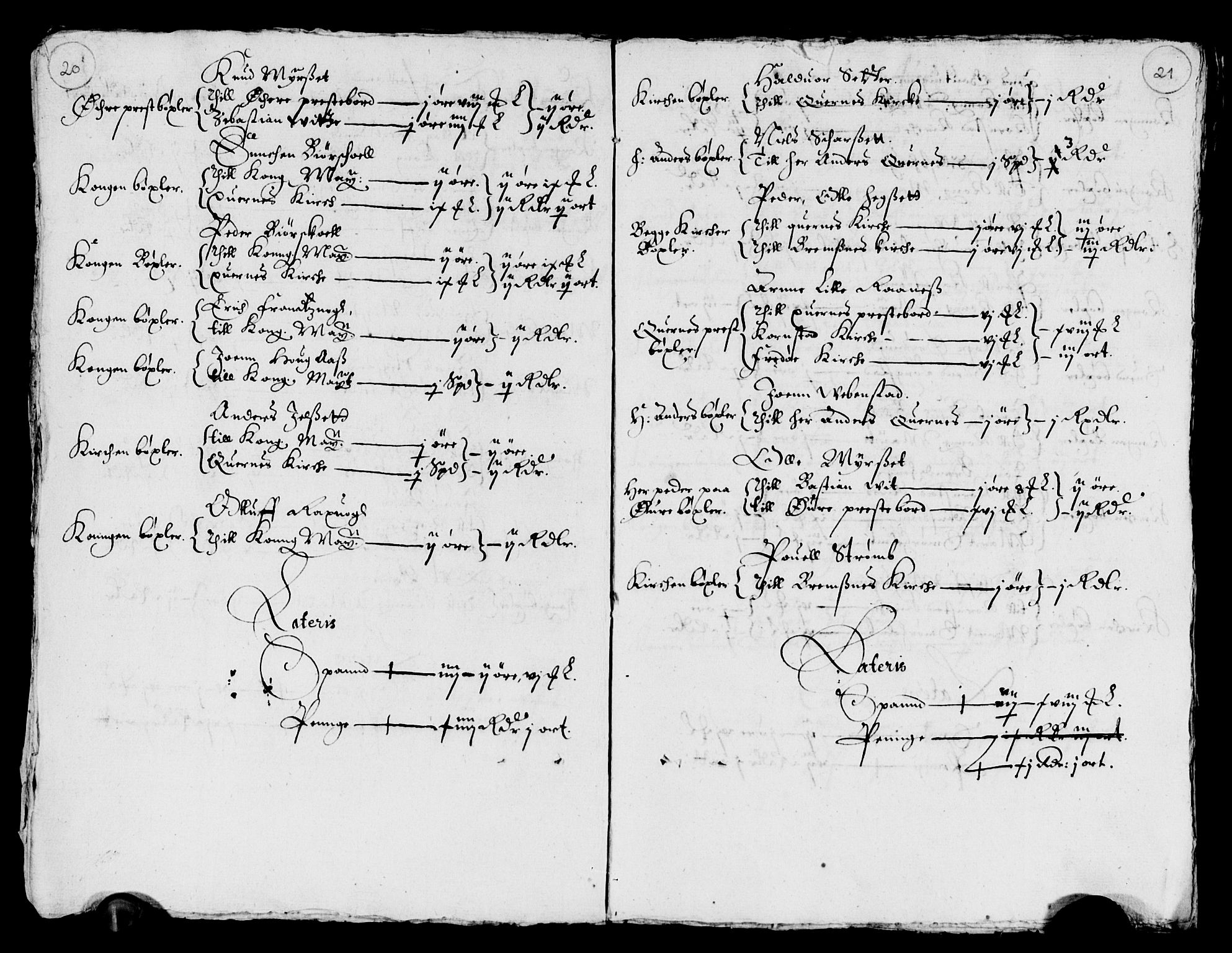 Rentekammeret inntil 1814, Reviderte regnskaper, Lensregnskaper, AV/RA-EA-5023/R/Rb/Rbw/L0090: Trondheim len, 1647-1648