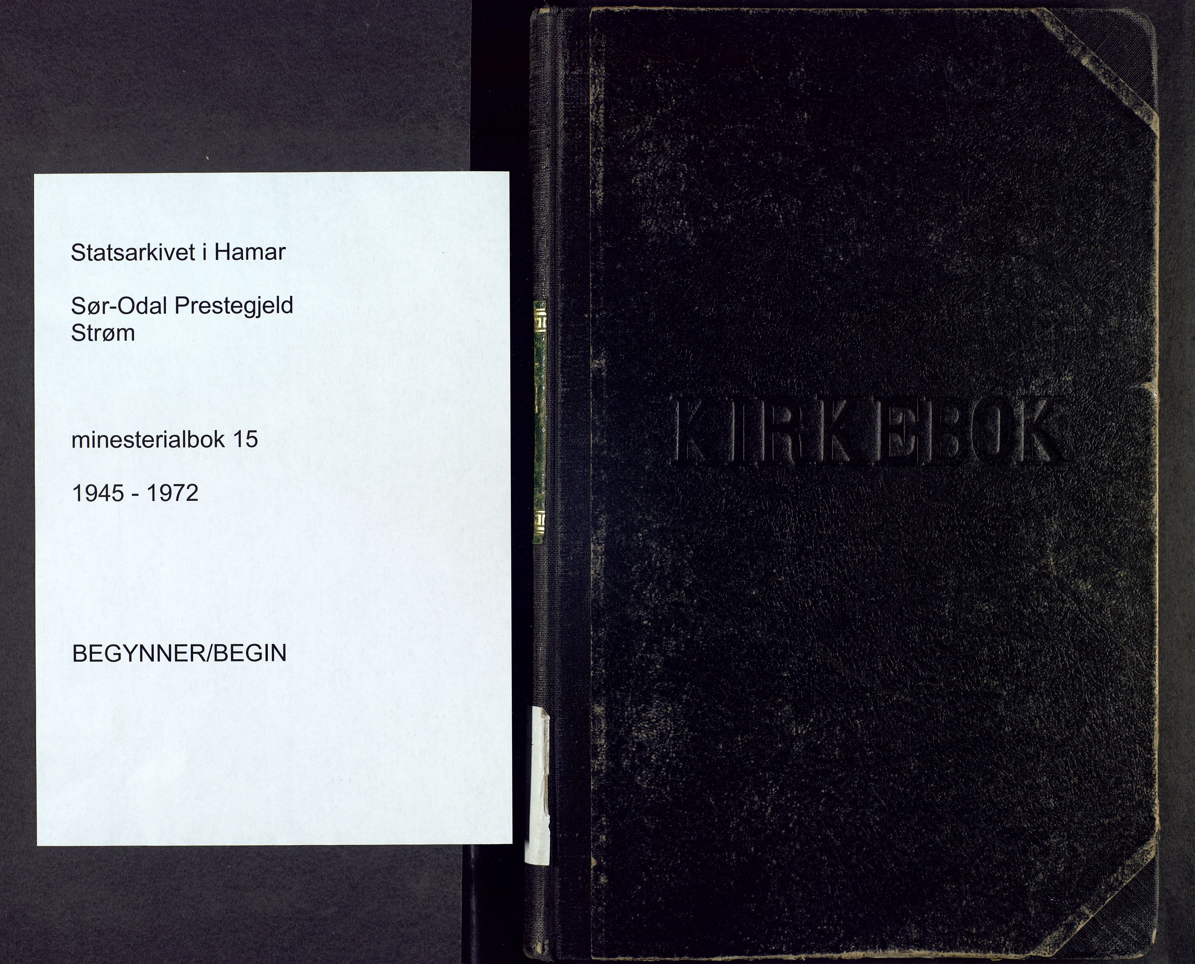 Sør-Odal prestekontor, SAH/PREST-030/H/Ha/Haa/L0015: Ministerialbok nr. 15, 1945-1972