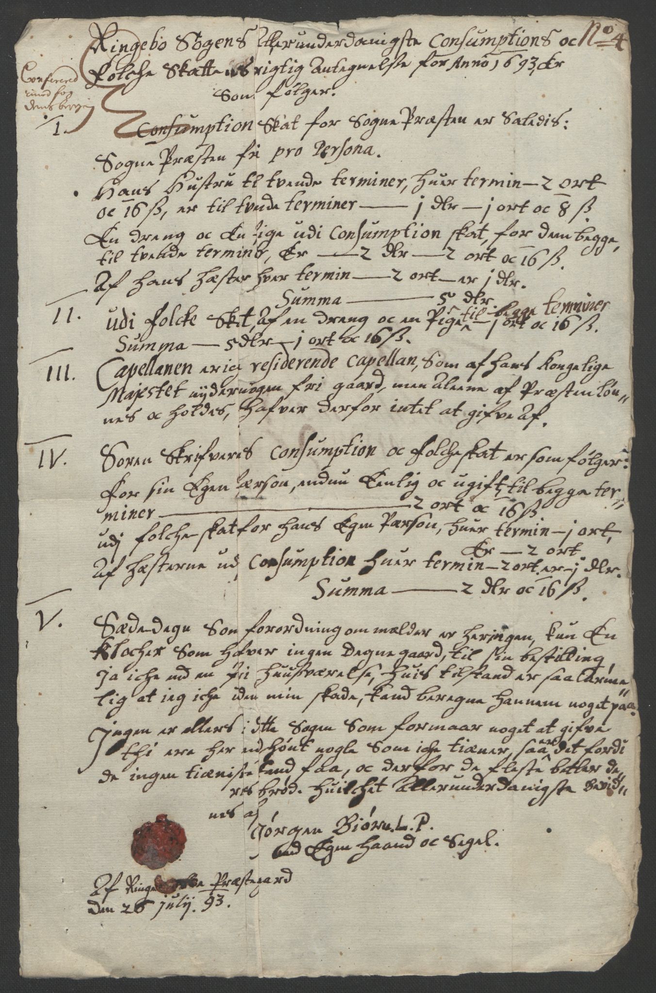 Rentekammeret inntil 1814, Reviderte regnskaper, Fogderegnskap, AV/RA-EA-4092/R17/L1167: Fogderegnskap Gudbrandsdal, 1693, s. 330