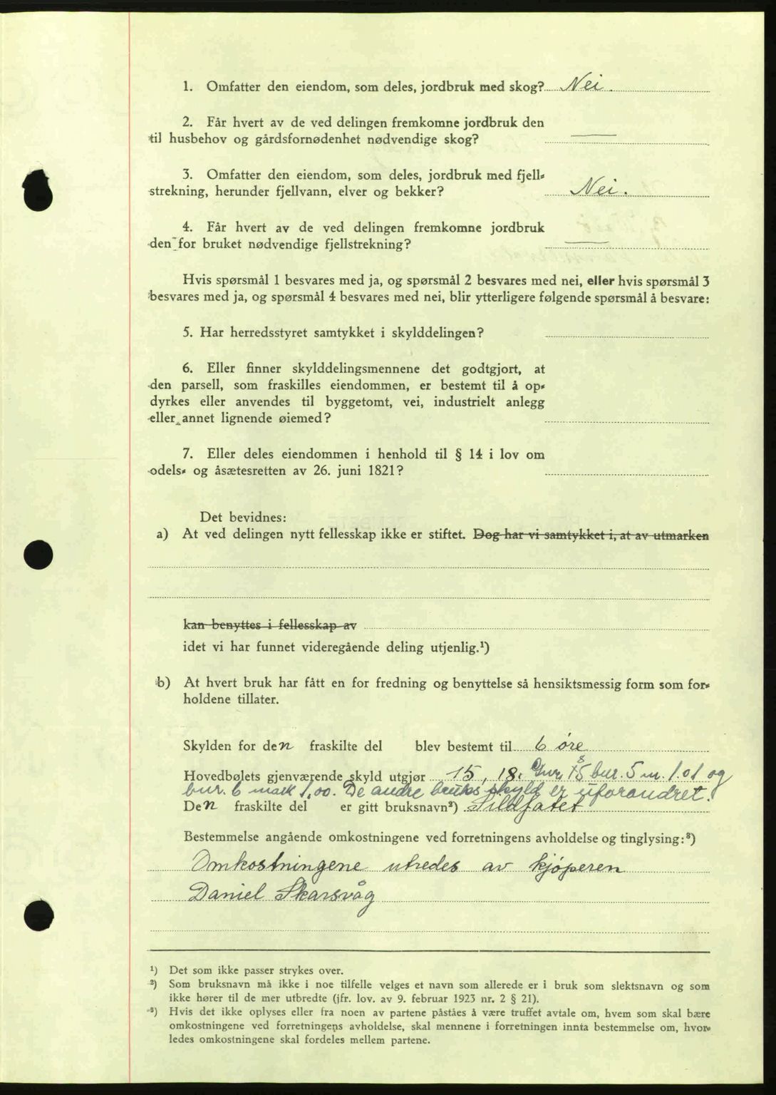 Hitra sorenskriveri, AV/SAT-A-0018/2/2C/2Ca: Pantebok nr. A2, 1943-1945, Dagboknr: 528/1945