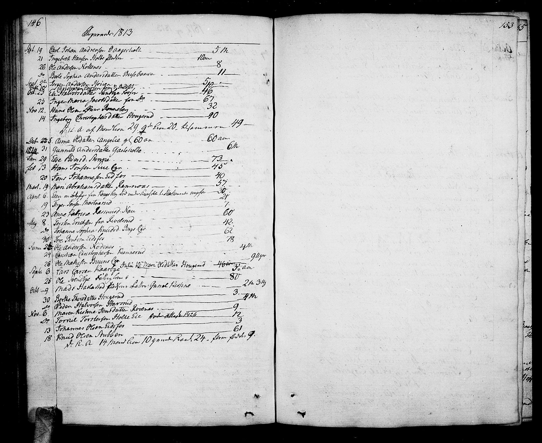 Hof kirkebøker, SAKO/A-64/F/Fa/L0003: Ministerialbok nr. I 3, 1782-1814, s. 146-147