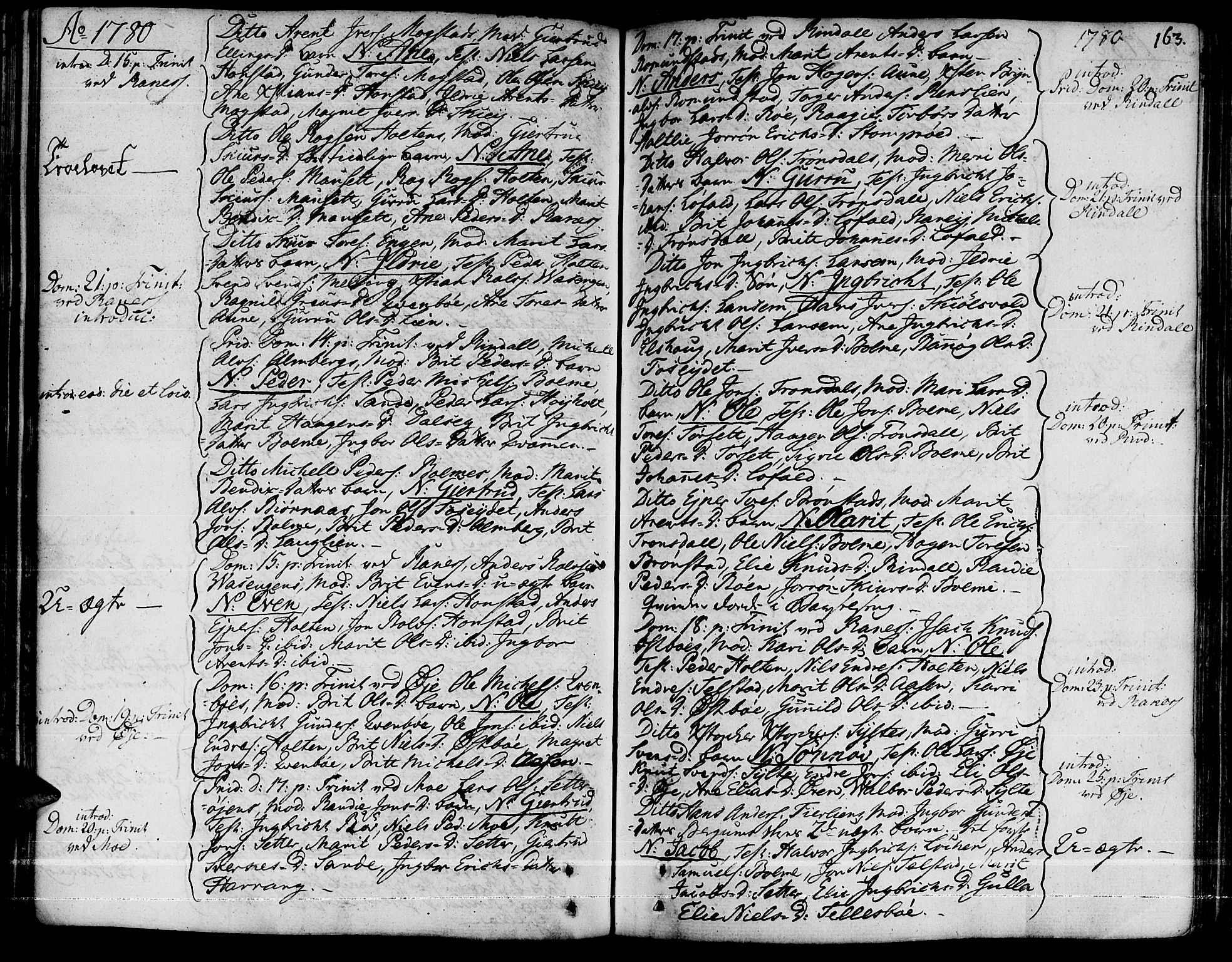 Ministerialprotokoller, klokkerbøker og fødselsregistre - Møre og Romsdal, AV/SAT-A-1454/595/L1039: Ministerialbok nr. 595A01, 1750-1796, s. 163