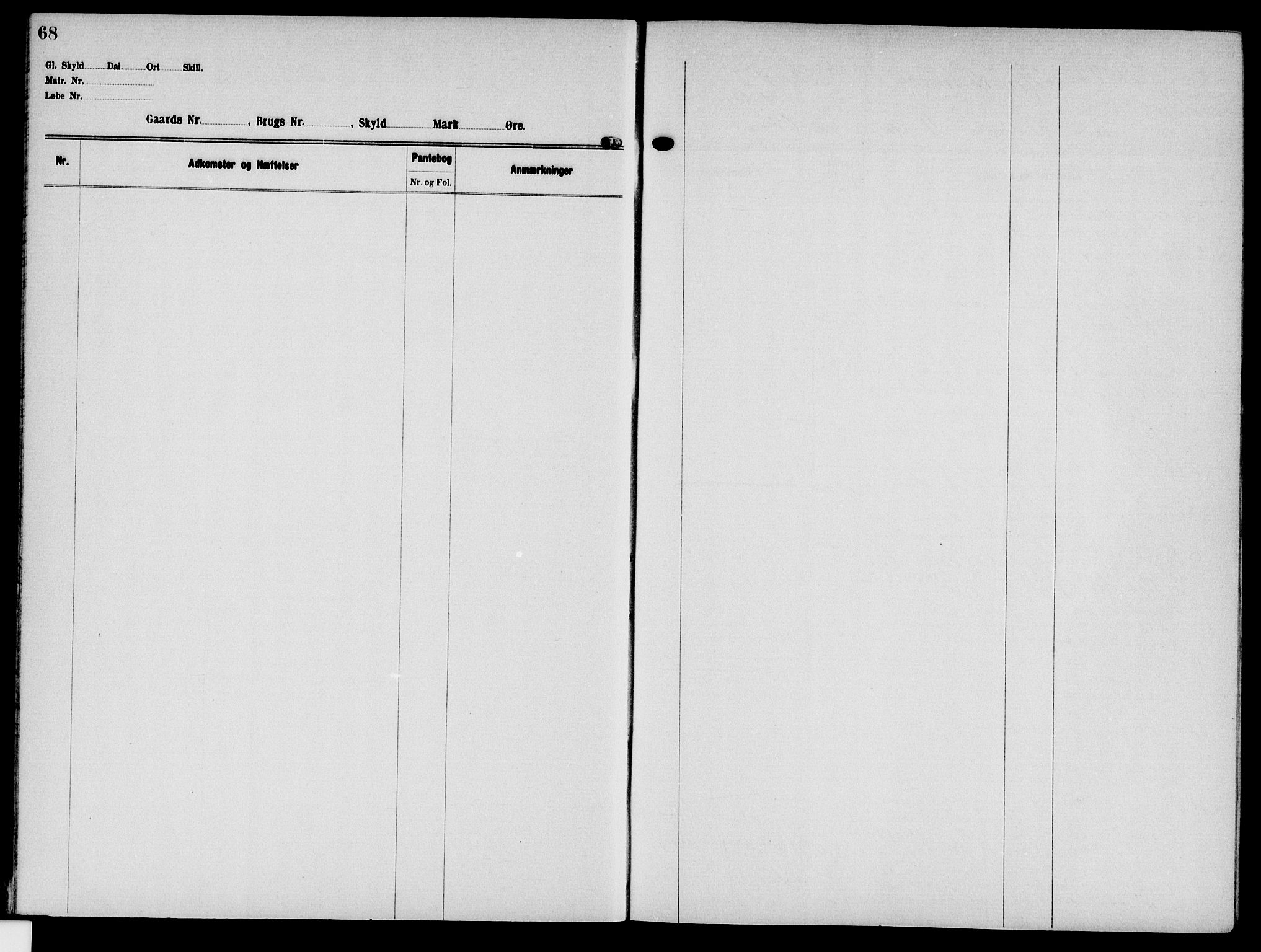 Solør tingrett, AV/SAH-TING-008/H/Ha/Hak/L0006: Panteregister nr. VI, 1900-1935, s. 68