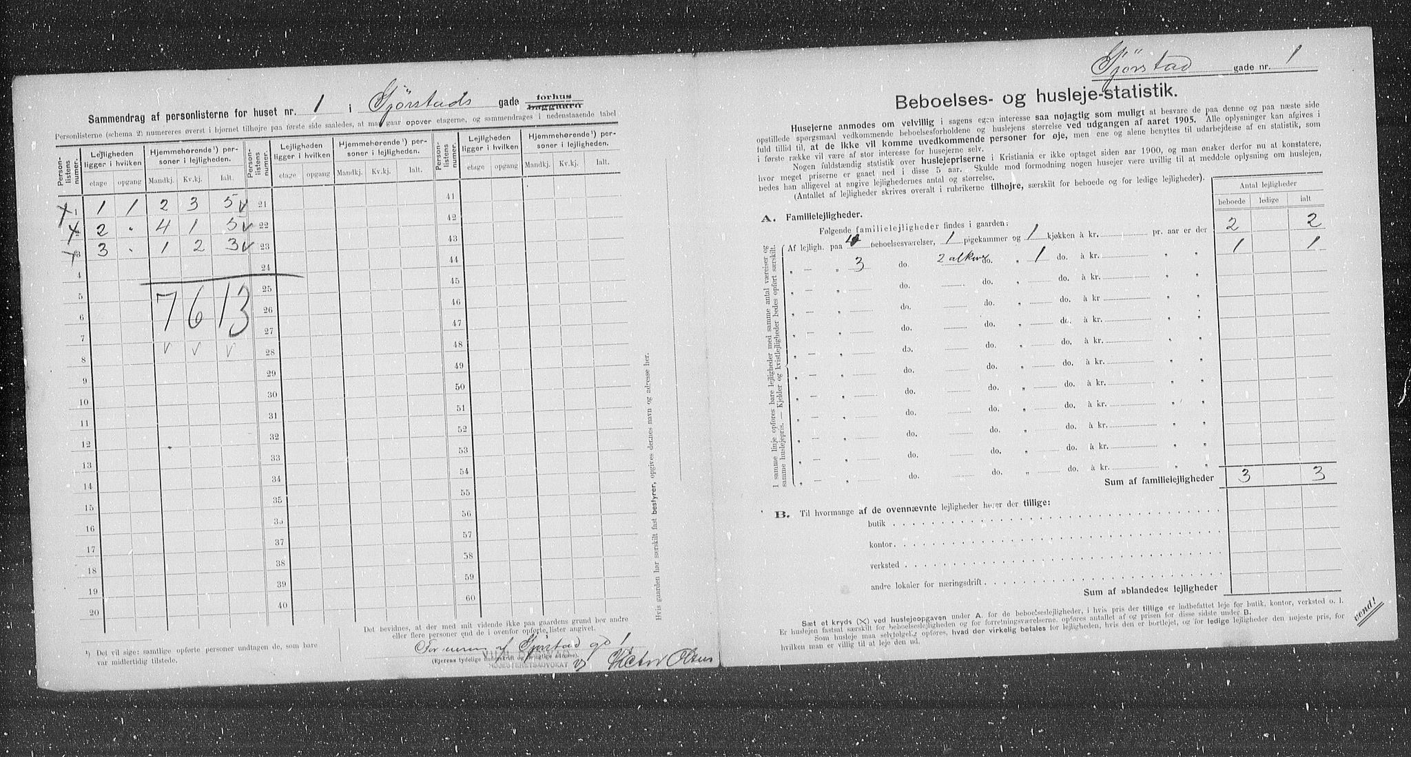 OBA, Kommunal folketelling 31.12.1905 for Kristiania kjøpstad, 1905, s. 15246