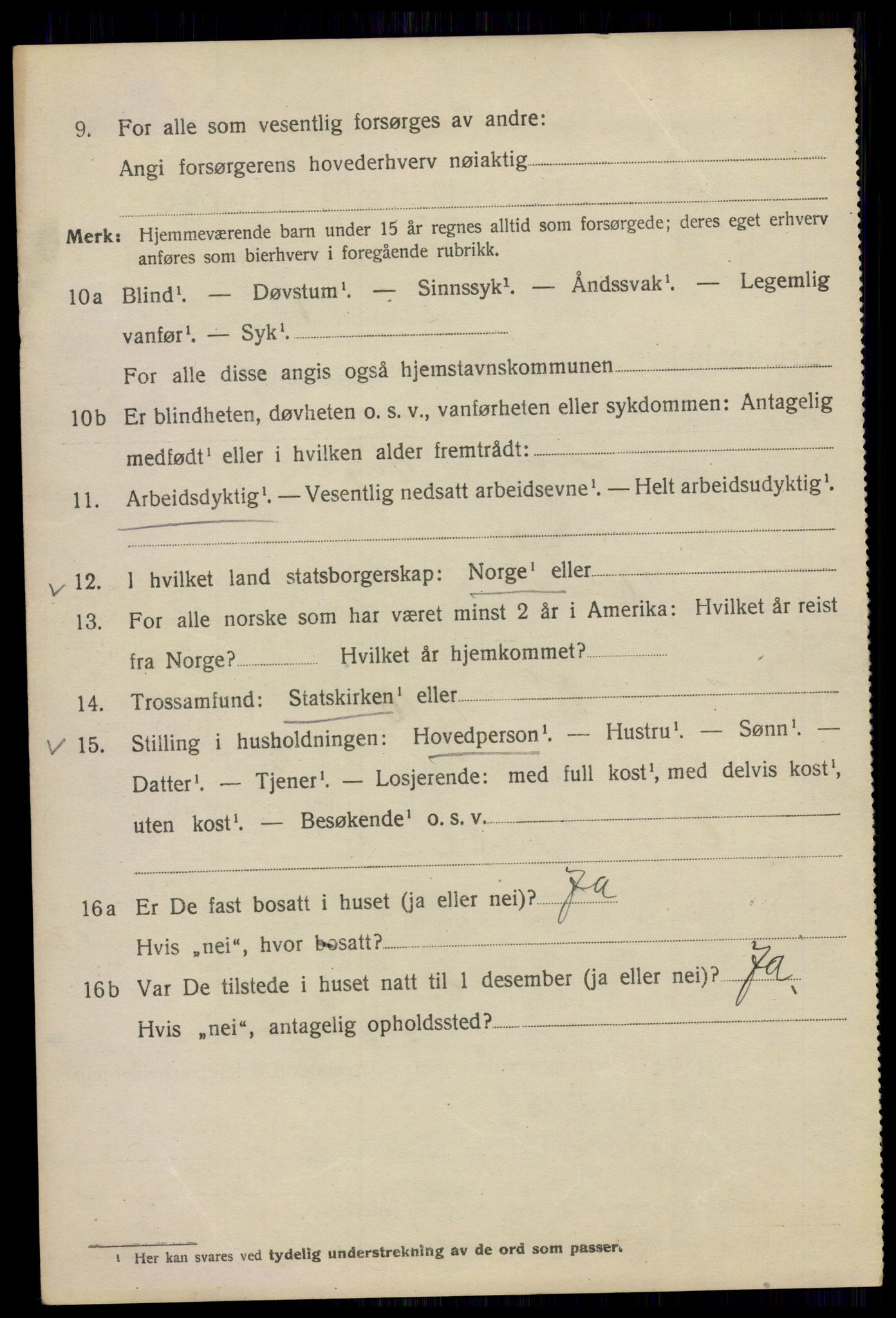 SAO, Folketelling 1920 for 0301 Kristiania kjøpstad, 1920, s. 302970