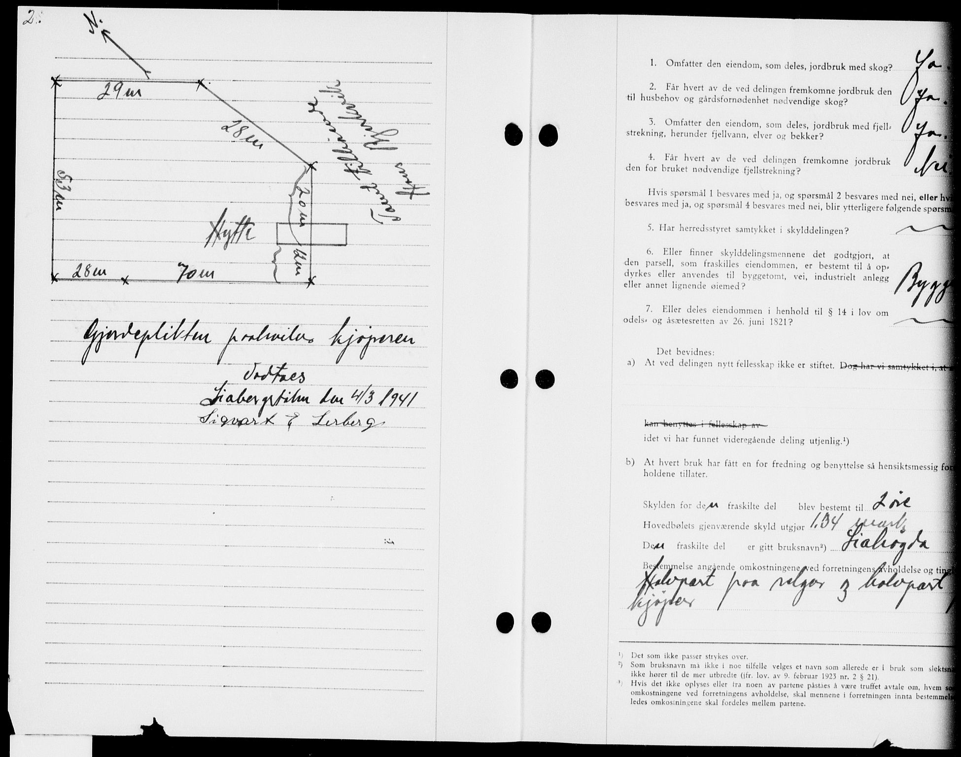 Hallingdal sorenskriveri, SAKO/A-121/G/Ga/L0056: Pantebok nr. 56, 1941-1941, s. 2