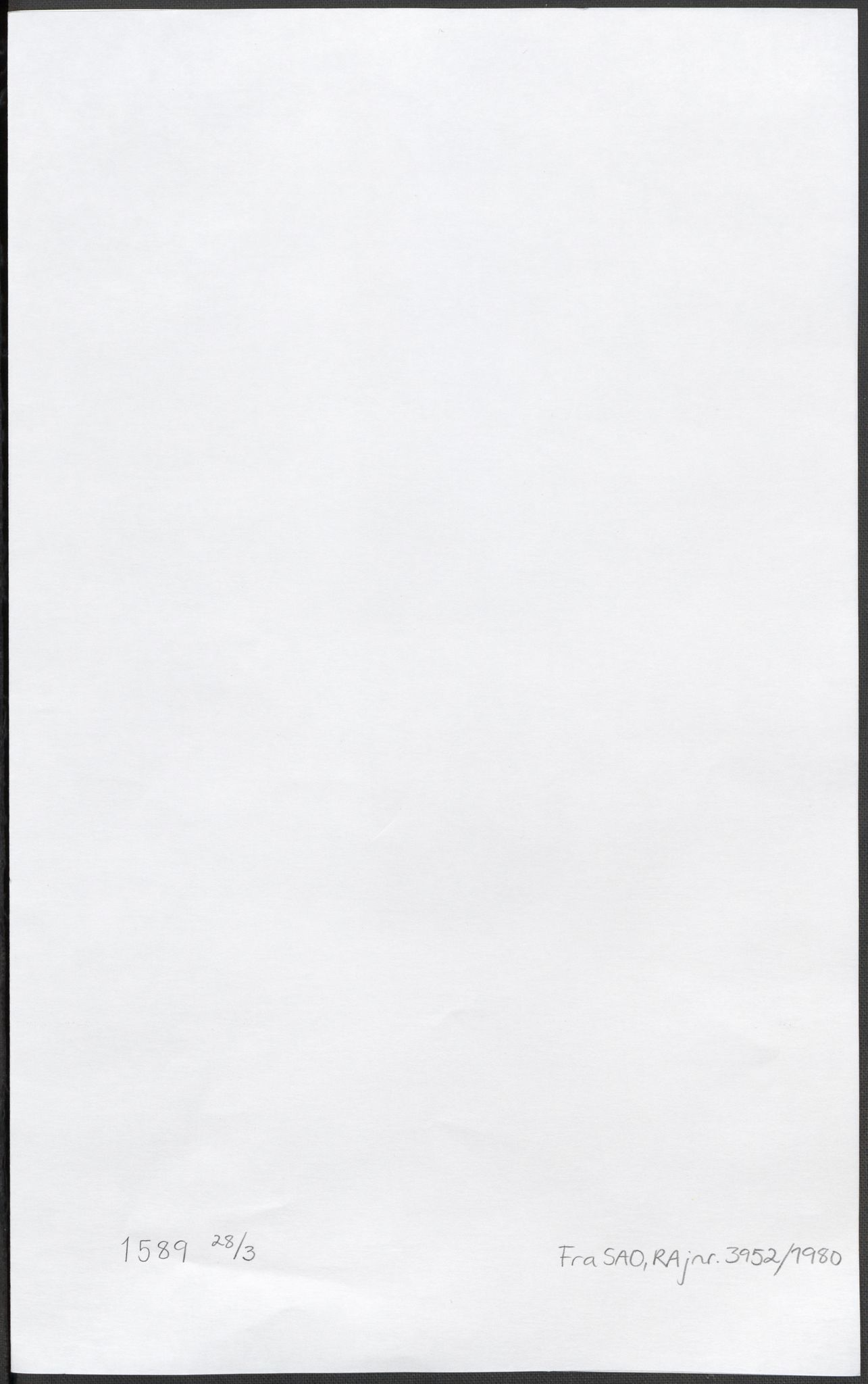 Riksarkivets diplomsamling, AV/RA-EA-5965/F15/L0022: Prestearkiv - Vestfold, 1573-1670, s. 99