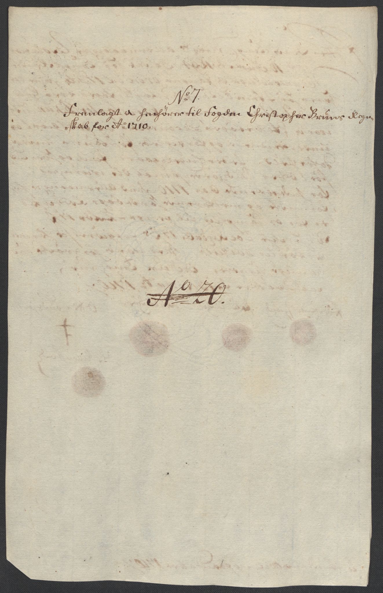 Rentekammeret inntil 1814, Reviderte regnskaper, Fogderegnskap, AV/RA-EA-4092/R17/L1179: Fogderegnskap Gudbrandsdal, 1708-1710, s. 359