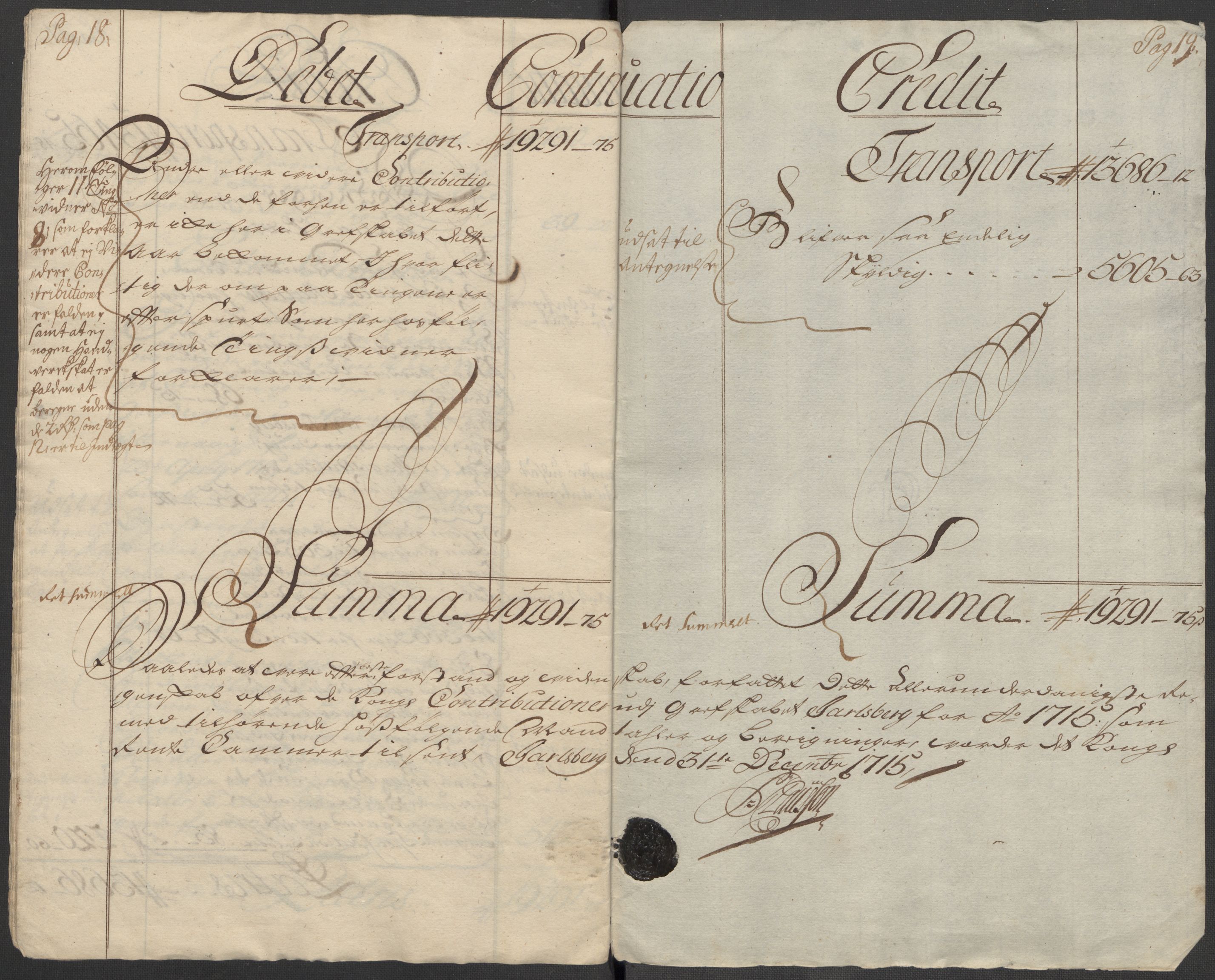 Rentekammeret inntil 1814, Reviderte regnskaper, Fogderegnskap, RA/EA-4092/R32/L1879: Fogderegnskap Jarlsberg grevskap, 1714-1715, s. 248