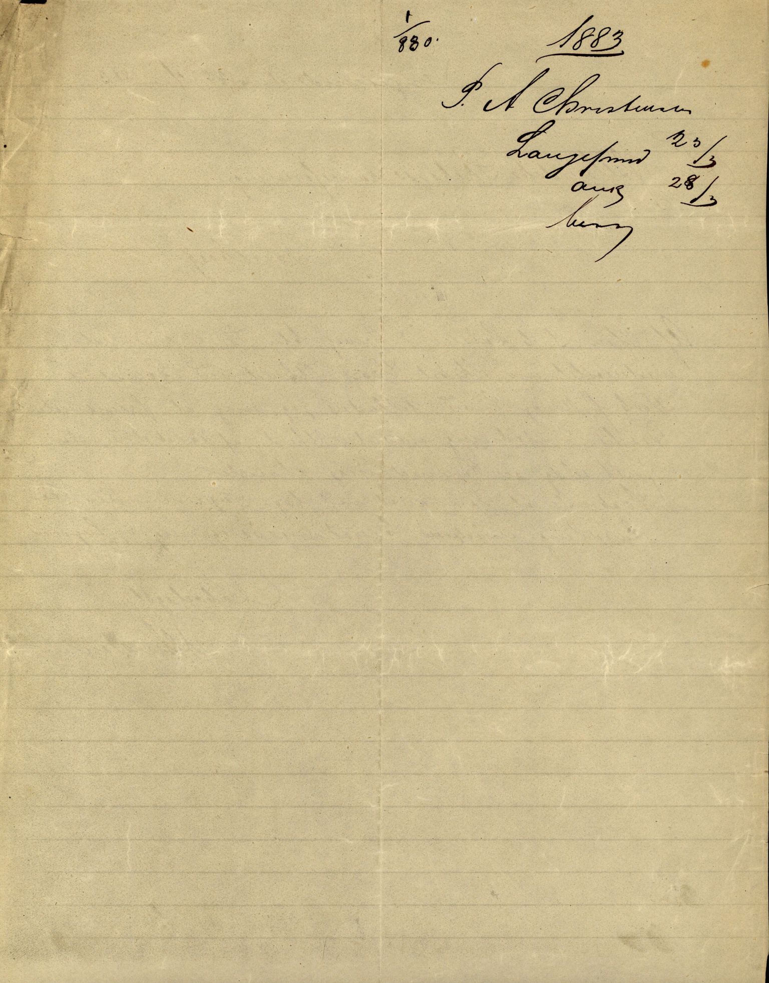 Pa 63 - Østlandske skibsassuranceforening, VEMU/A-1079/G/Ga/L0015/0012: Havaridokumenter / Vaar, Stapnæs, Tillid, Uller, Ternen, 1882, s. 20