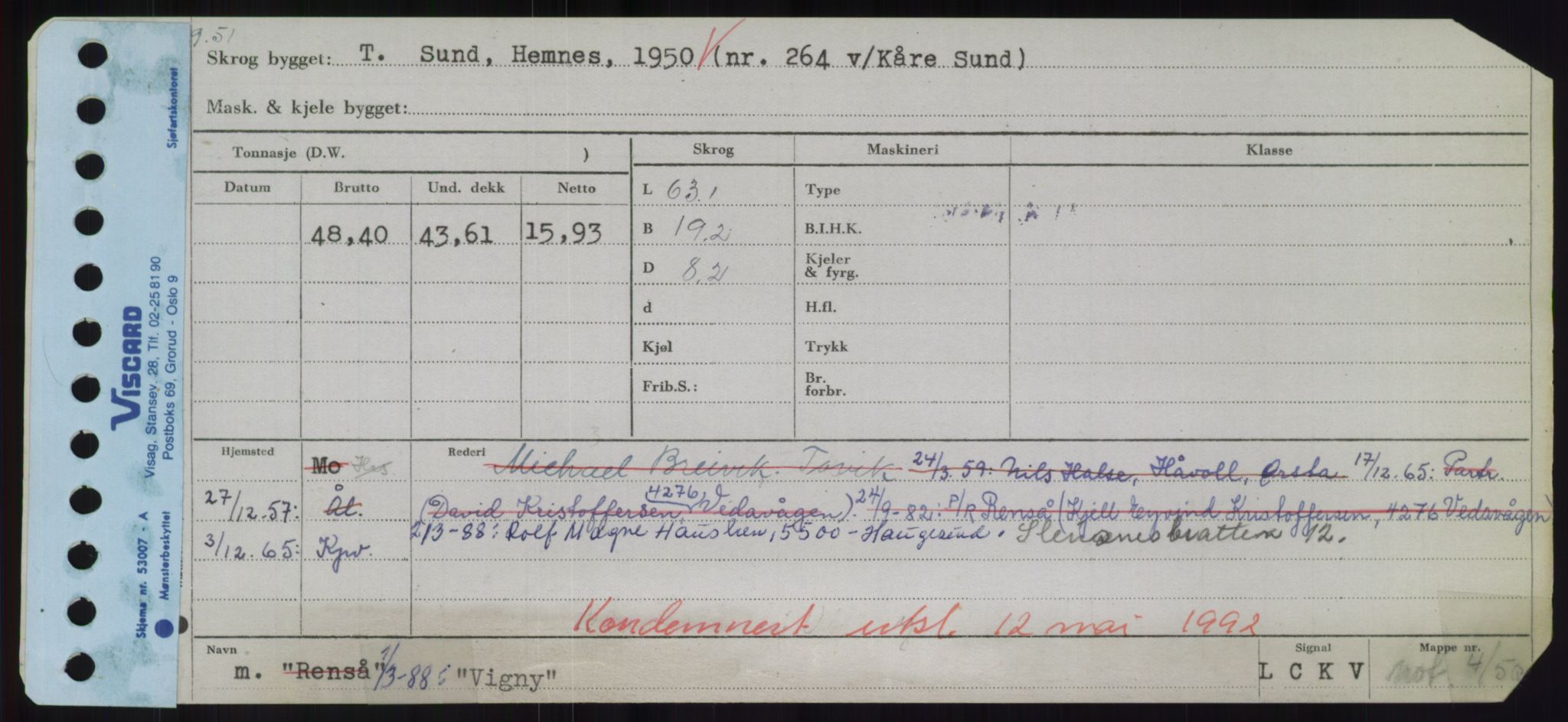 Sjøfartsdirektoratet med forløpere, Skipsmålingen, AV/RA-S-1627/H/Hd/L0041: Fartøy, Vi-Ås, s. 67