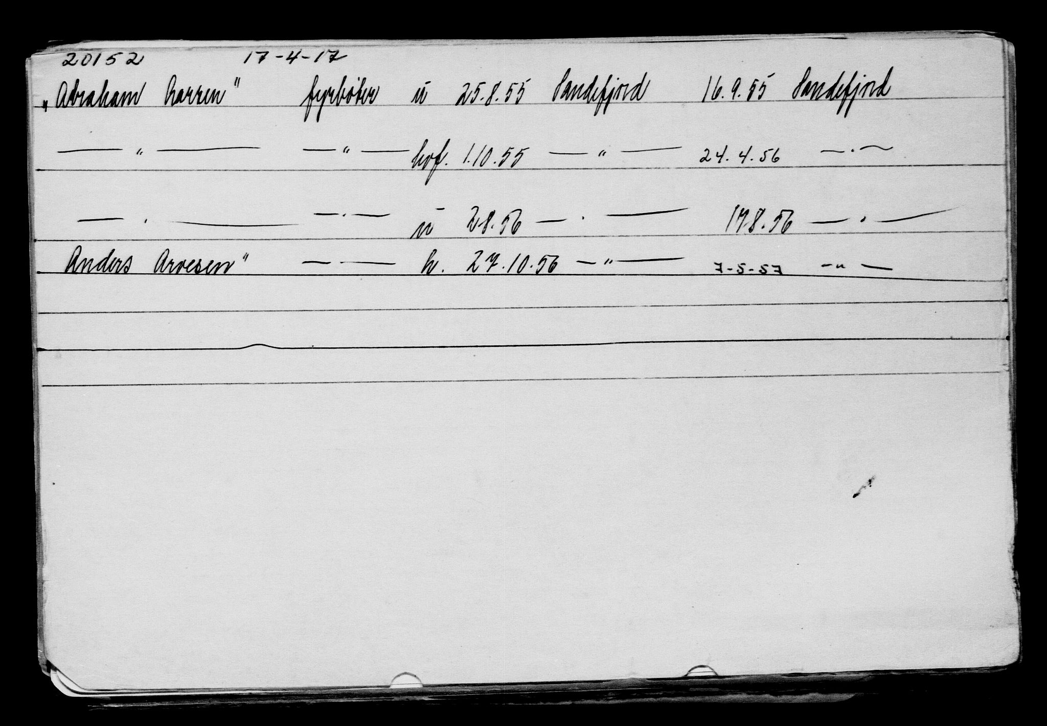 Direktoratet for sjømenn, AV/RA-S-3545/G/Gb/L0147: Hovedkort, 1917, s. 710