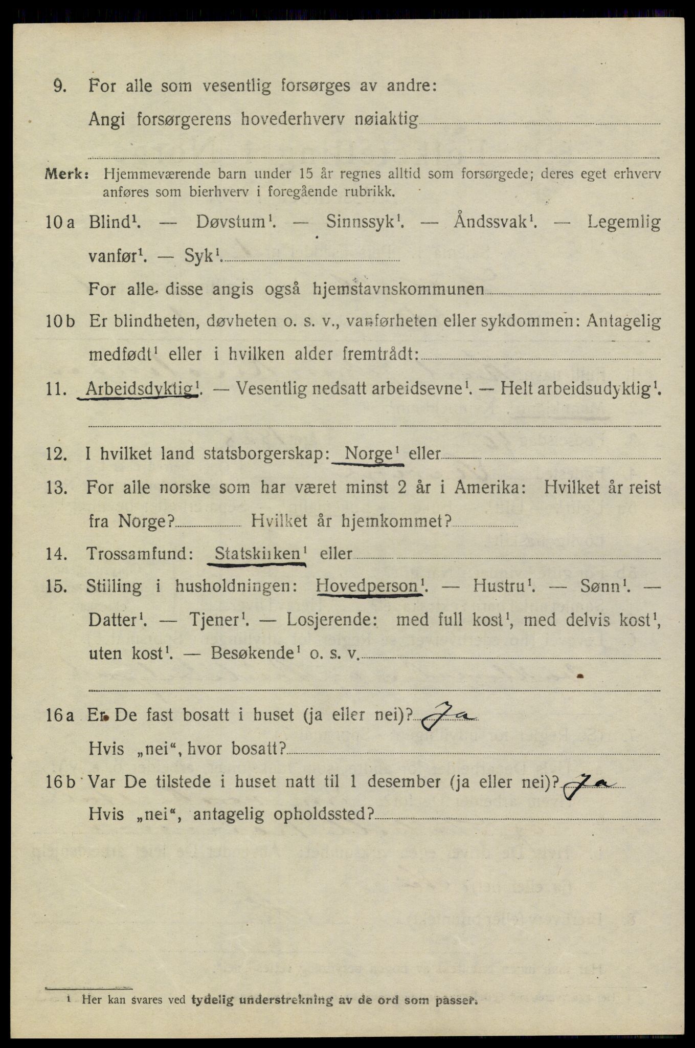SAKO, Folketelling 1920 for 0803 Stathelle ladested, 1920, s. 1056