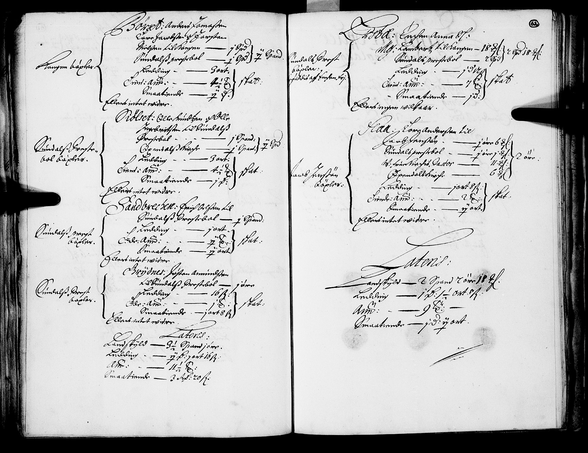 Rentekammeret inntil 1814, Realistisk ordnet avdeling, AV/RA-EA-4070/N/Nb/Nba/L0047: Nordmøre len, 1667, s. 61b-62a