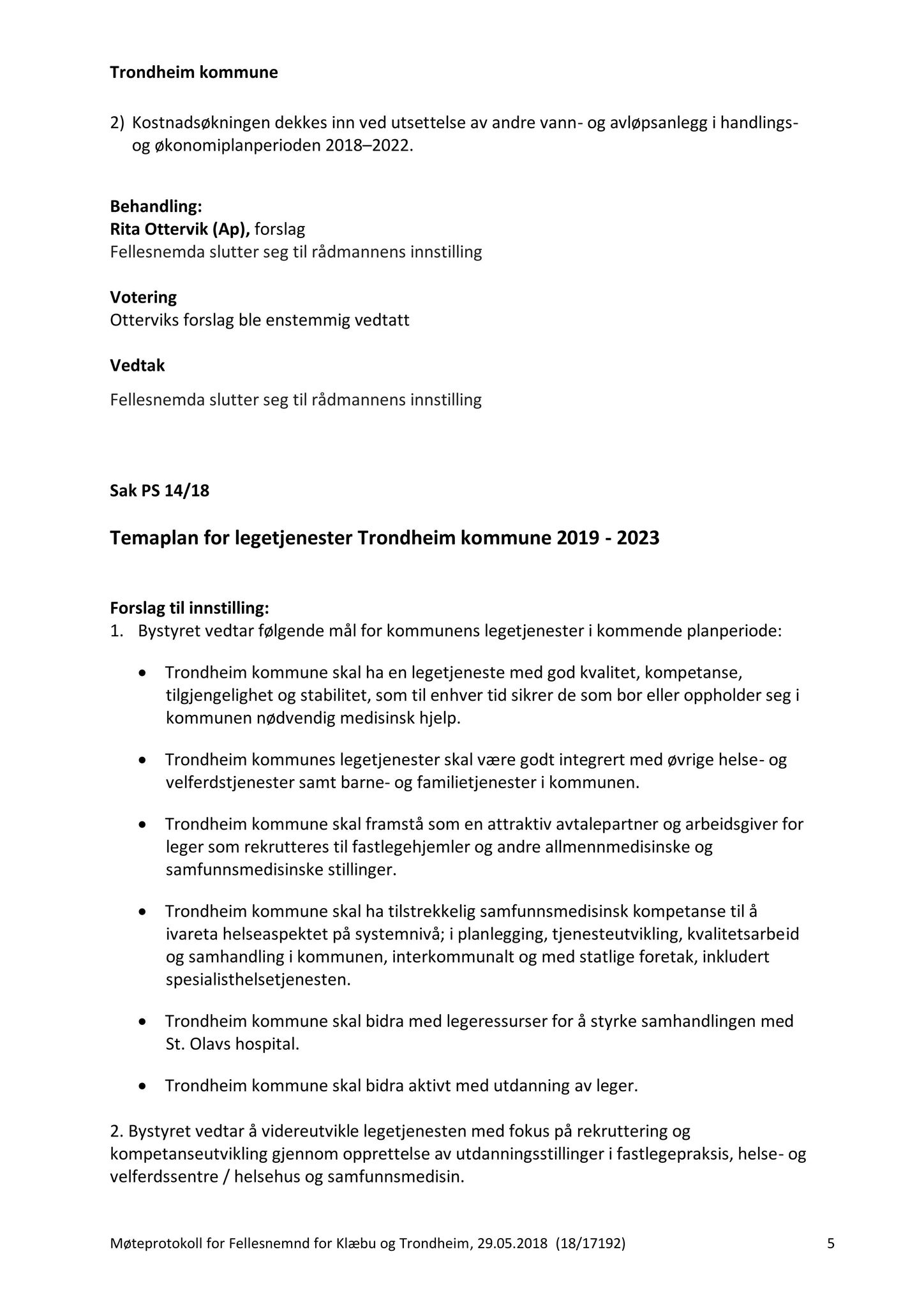 Klæbu Kommune, TRKO/KK/02-FS/L011: Formannsskapet - Møtedokumenter, 2018, s. 1148