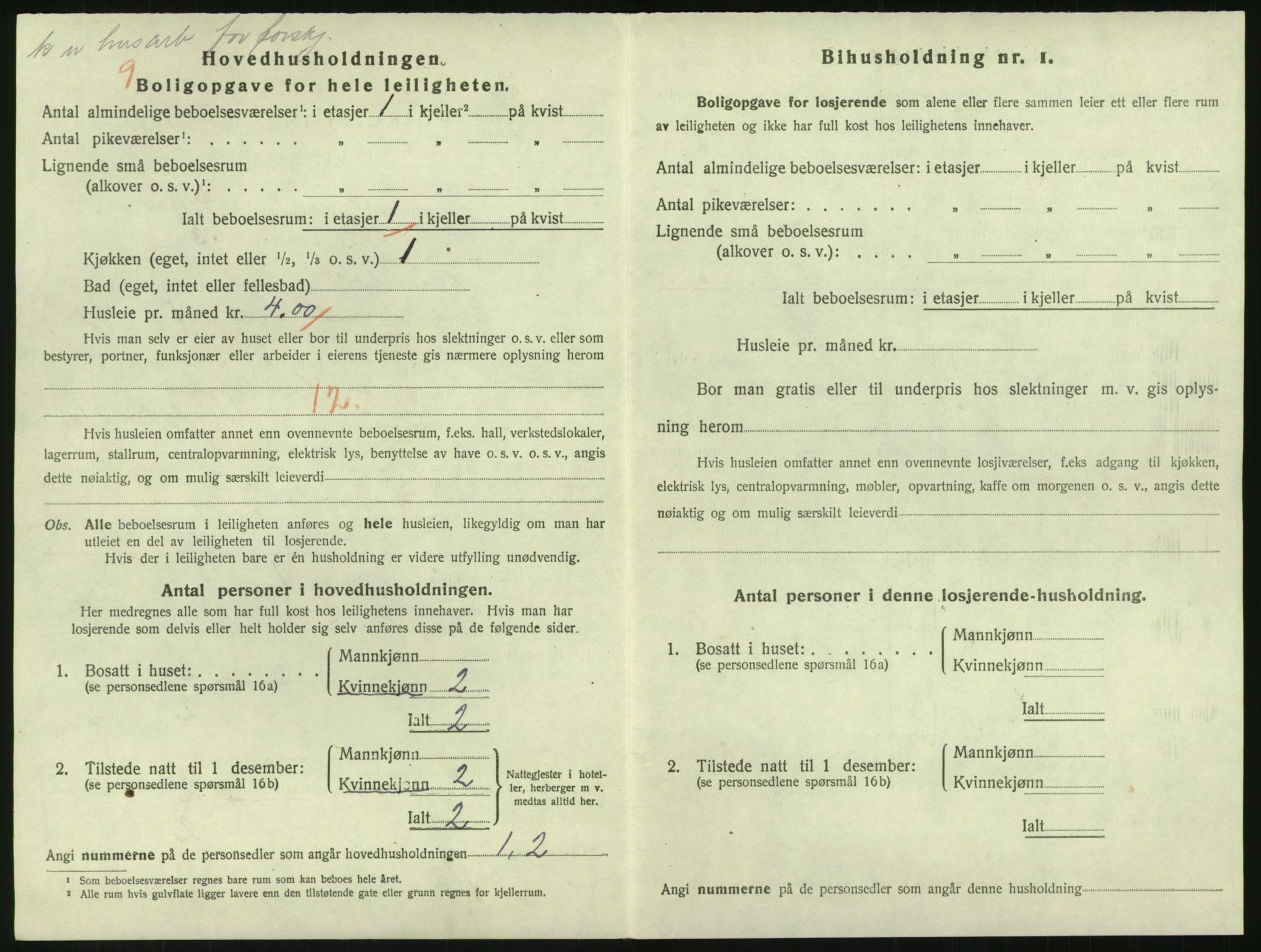 SAK, Folketelling 1920 for 0904 Grimstad kjøpstad, 1920, s. 1268