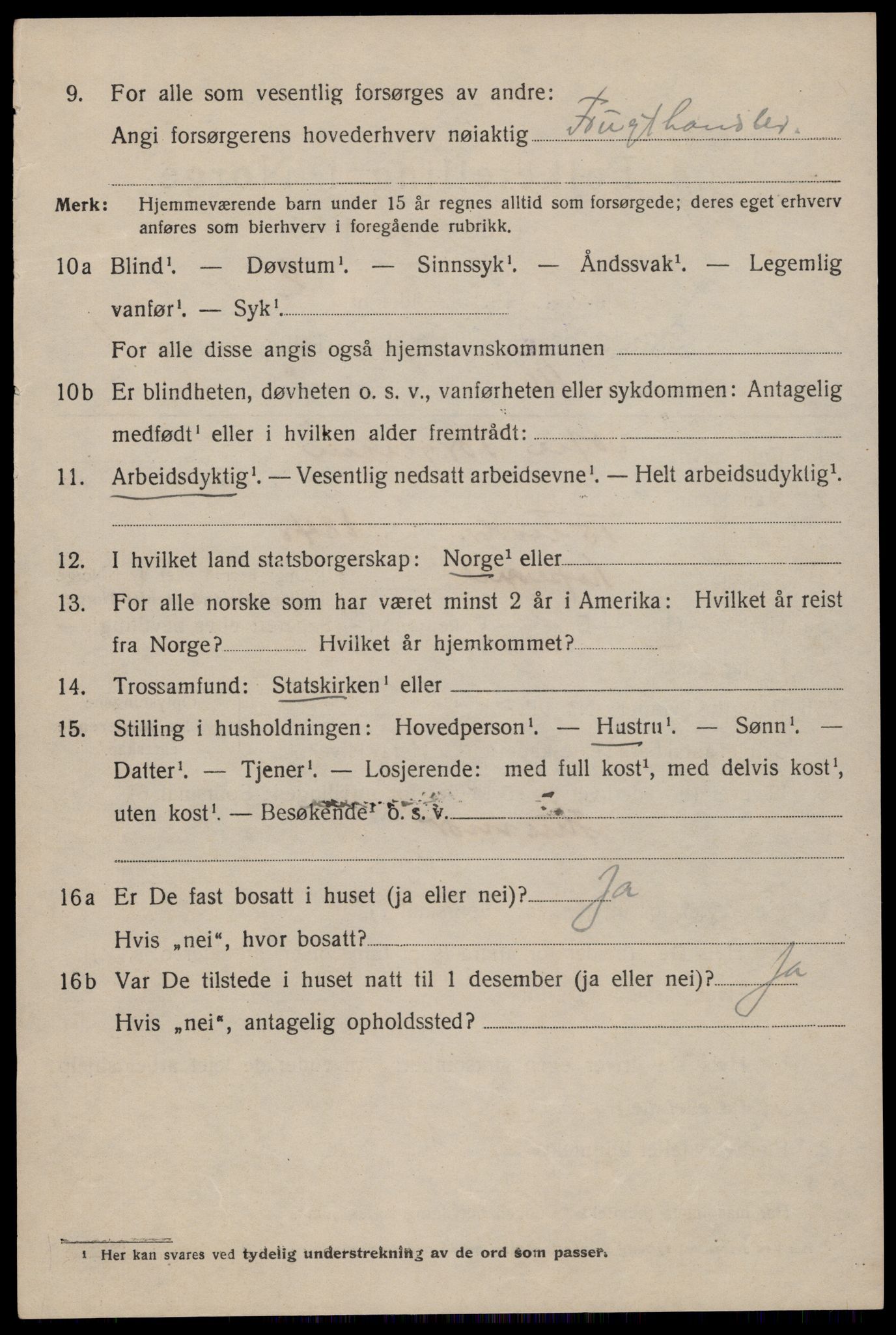 SAST, Folketelling 1920 for 1104 Skudeneshavn ladested, 1920, s. 2385