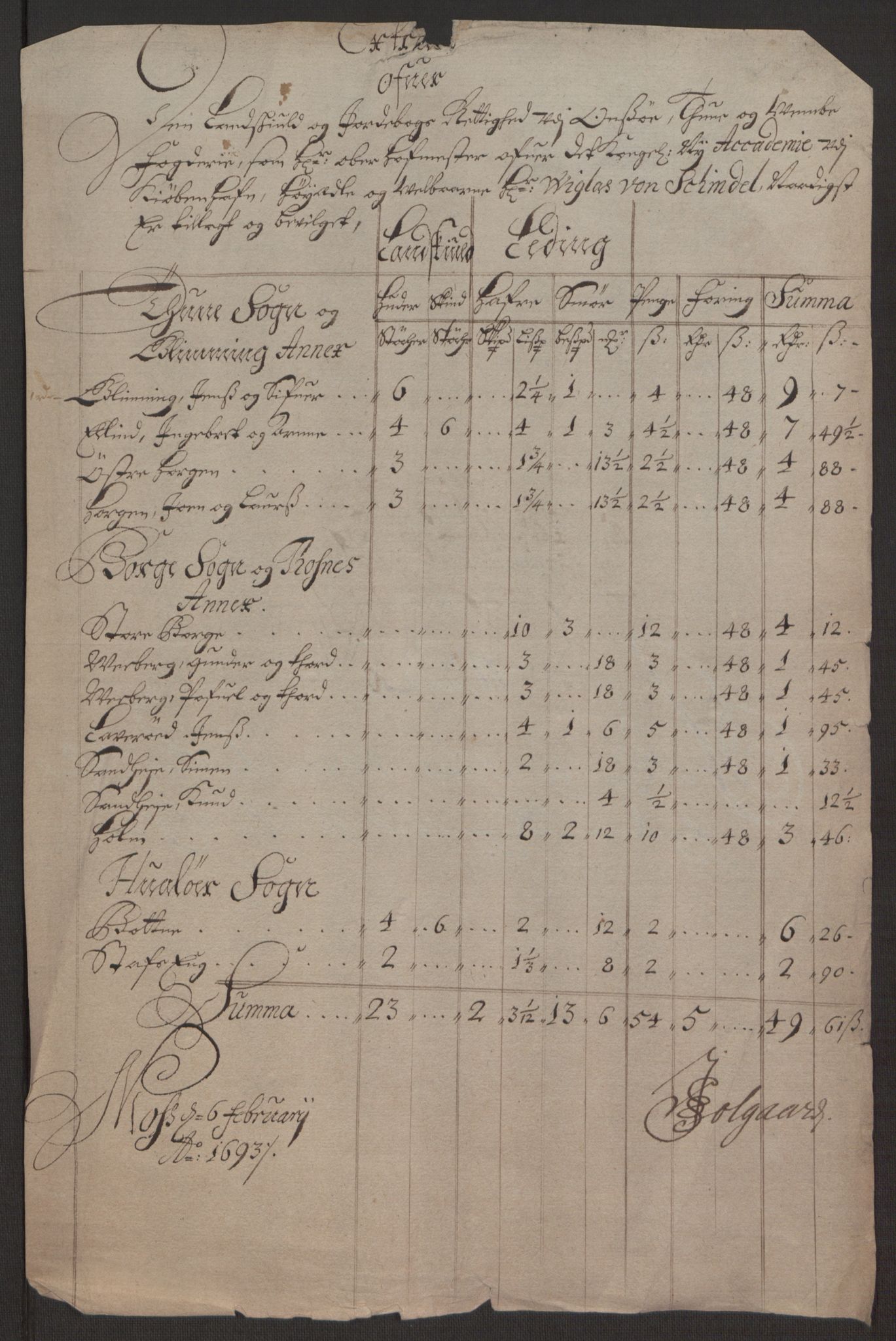 Rentekammeret inntil 1814, Reviderte regnskaper, Fogderegnskap, RA/EA-4092/R03/L0120: Fogderegnskap Onsøy, Tune, Veme og Åbygge fogderi, 1692-1693, s. 226