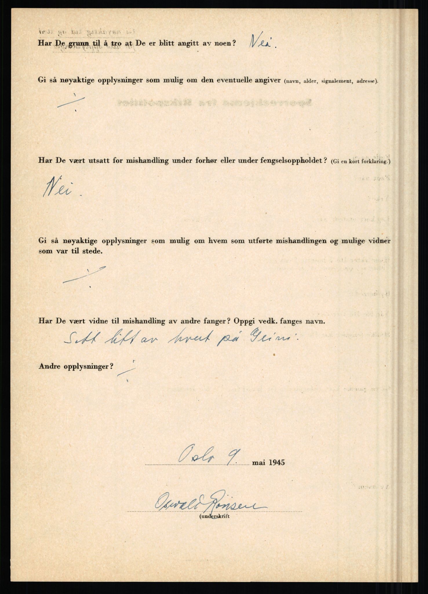 Rikspolitisjefen, AV/RA-S-1560/L/L0014: Pettersen, Aksel - Savosnick, Ernst, 1940-1945, s. 1003