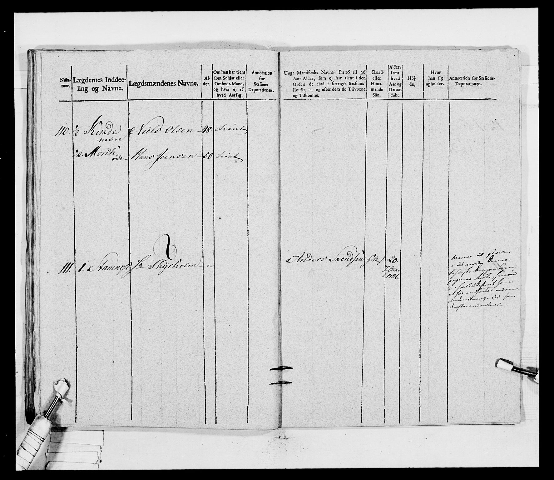 Generalitets- og kommissariatskollegiet, Det kongelige norske kommissariatskollegium, AV/RA-EA-5420/E/Eh/L0032b: Nordafjelske gevorbne infanteriregiment, 1806, s. 397