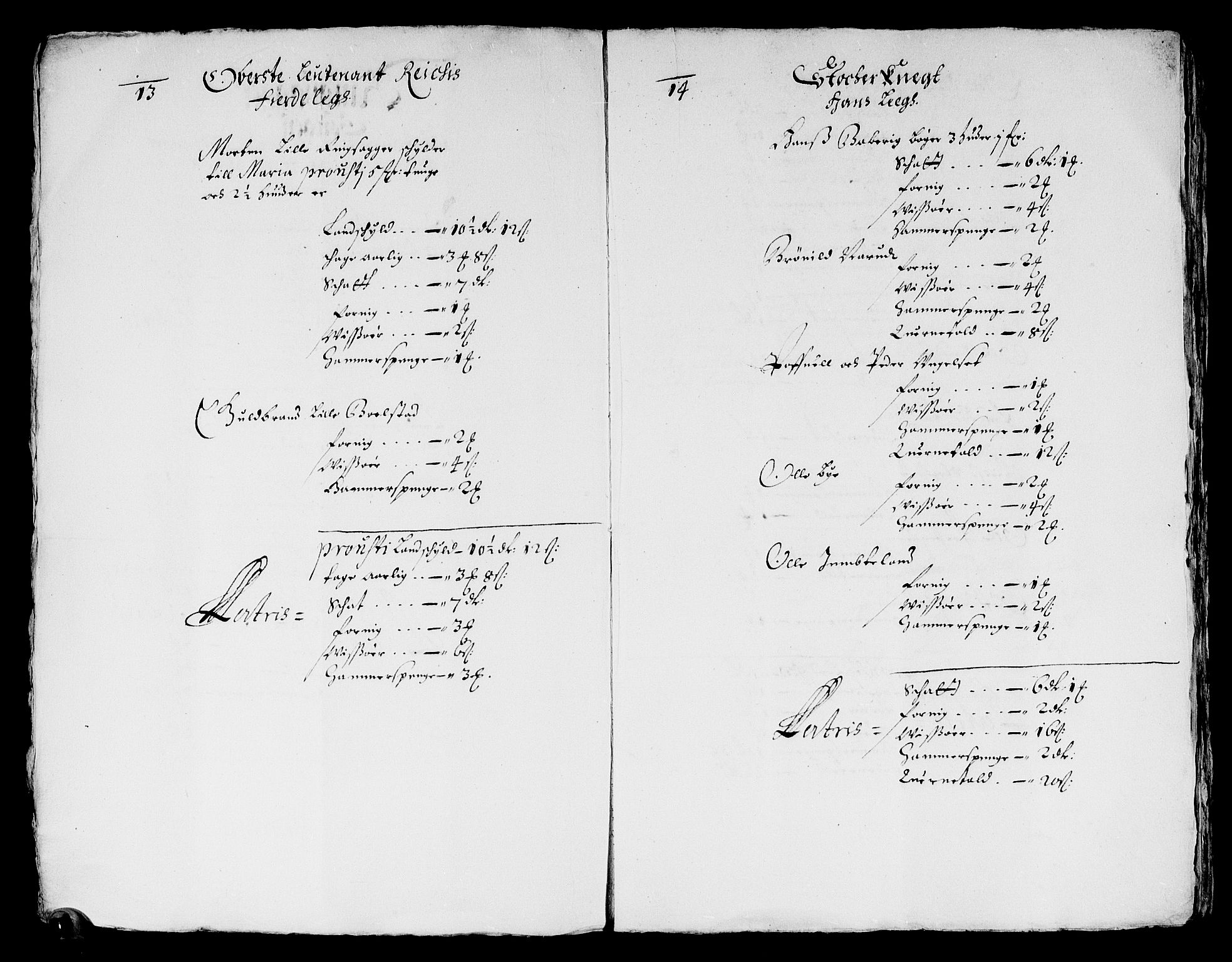 Rentekammeret inntil 1814, Reviderte regnskaper, Stiftamtstueregnskaper, Landkommissariatet på Akershus og Akershus stiftamt, AV/RA-EA-5869/R/Ra/L0027: Landkommissariatet på Akershus, 1665