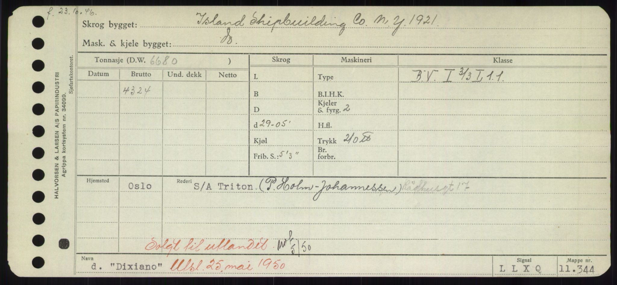 Sjøfartsdirektoratet med forløpere, Skipsmålingen, RA/S-1627/H/Hd/L0008: Fartøy, C-D, s. 525