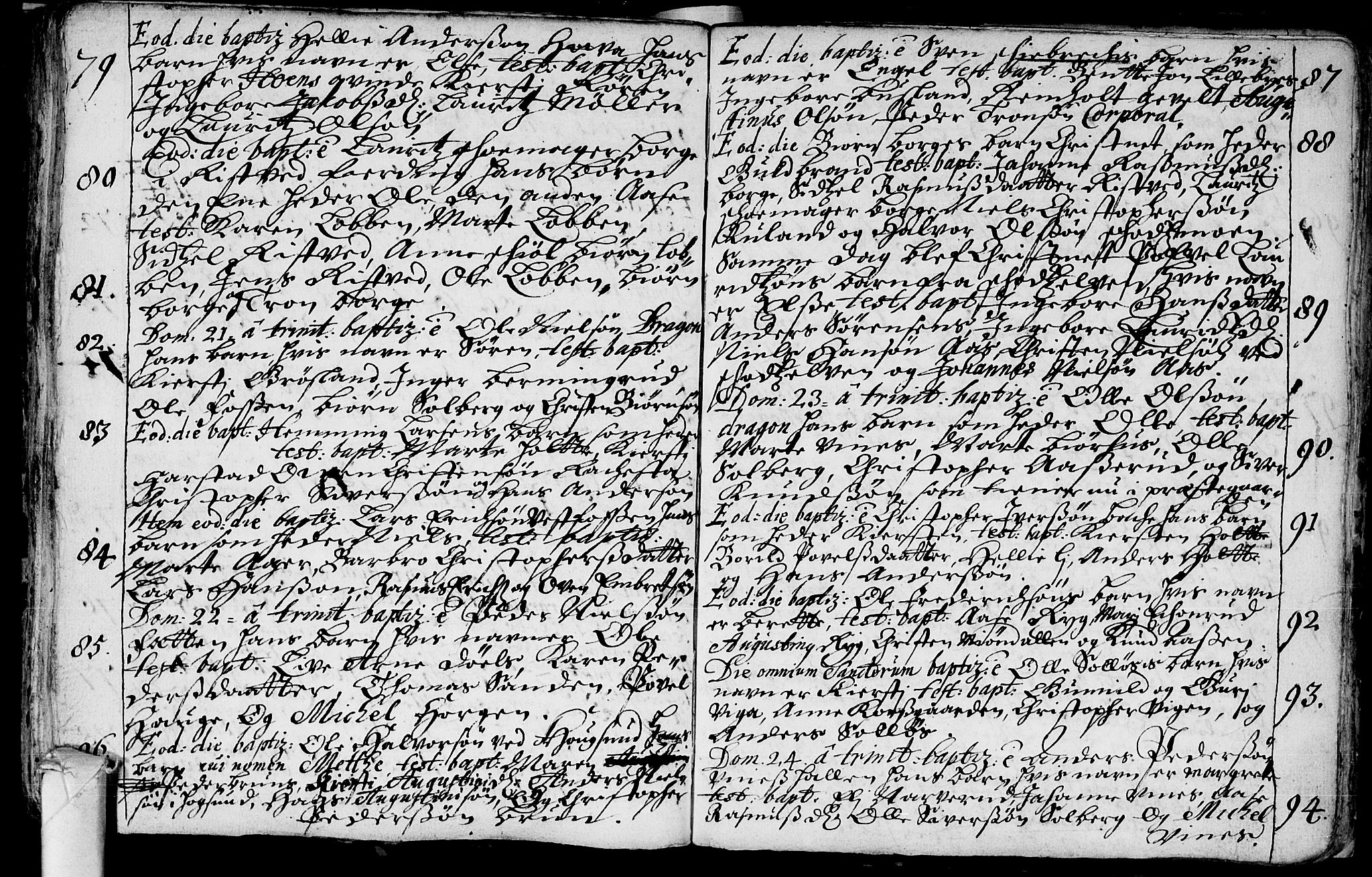 Eiker kirkebøker, AV/SAKO-A-4/F/Fa/L0001: Ministerialbok nr. I 1 /1, 1683-1704