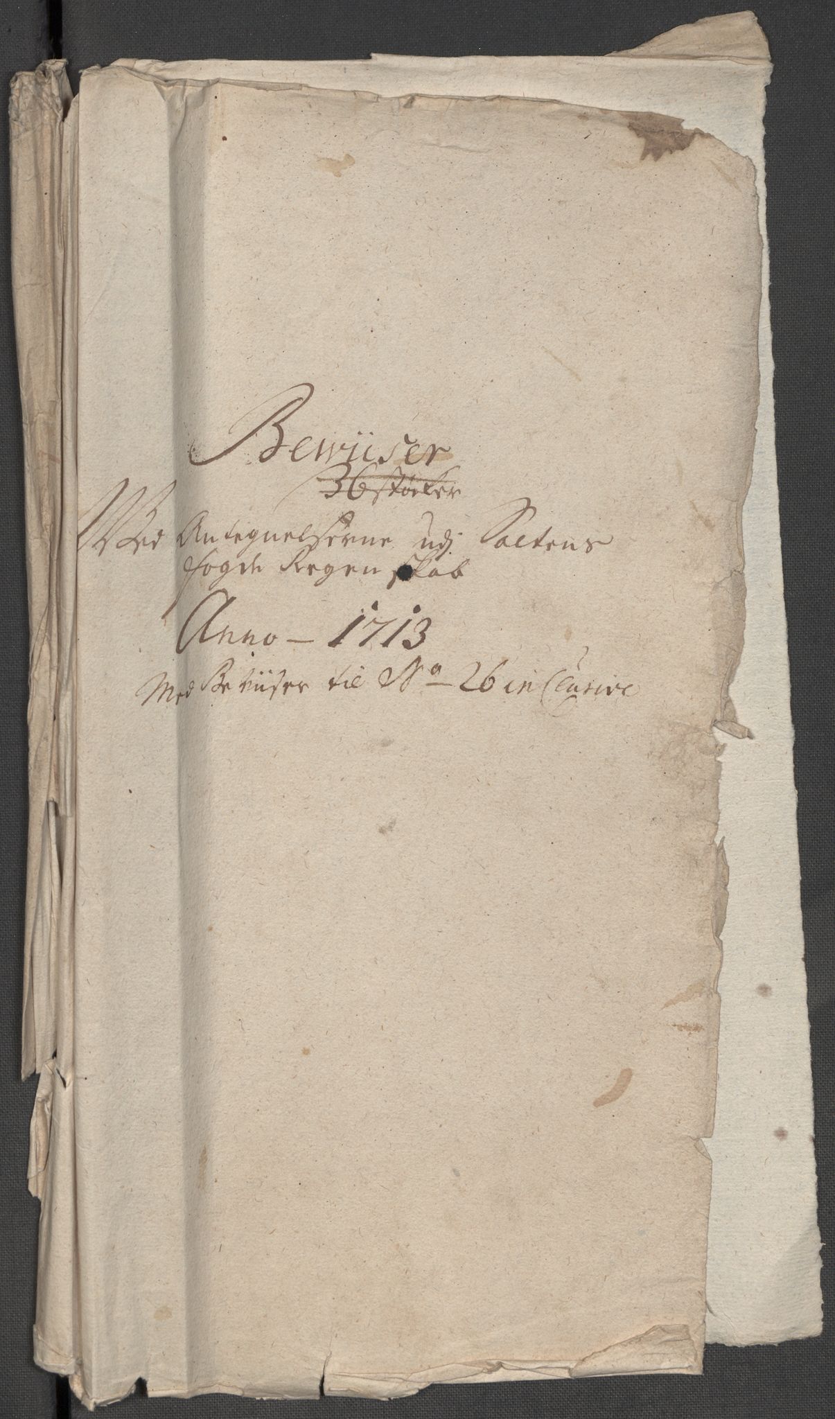 Rentekammeret inntil 1814, Reviderte regnskaper, Fogderegnskap, RA/EA-4092/R66/L4583: Fogderegnskap Salten, 1713, s. 226