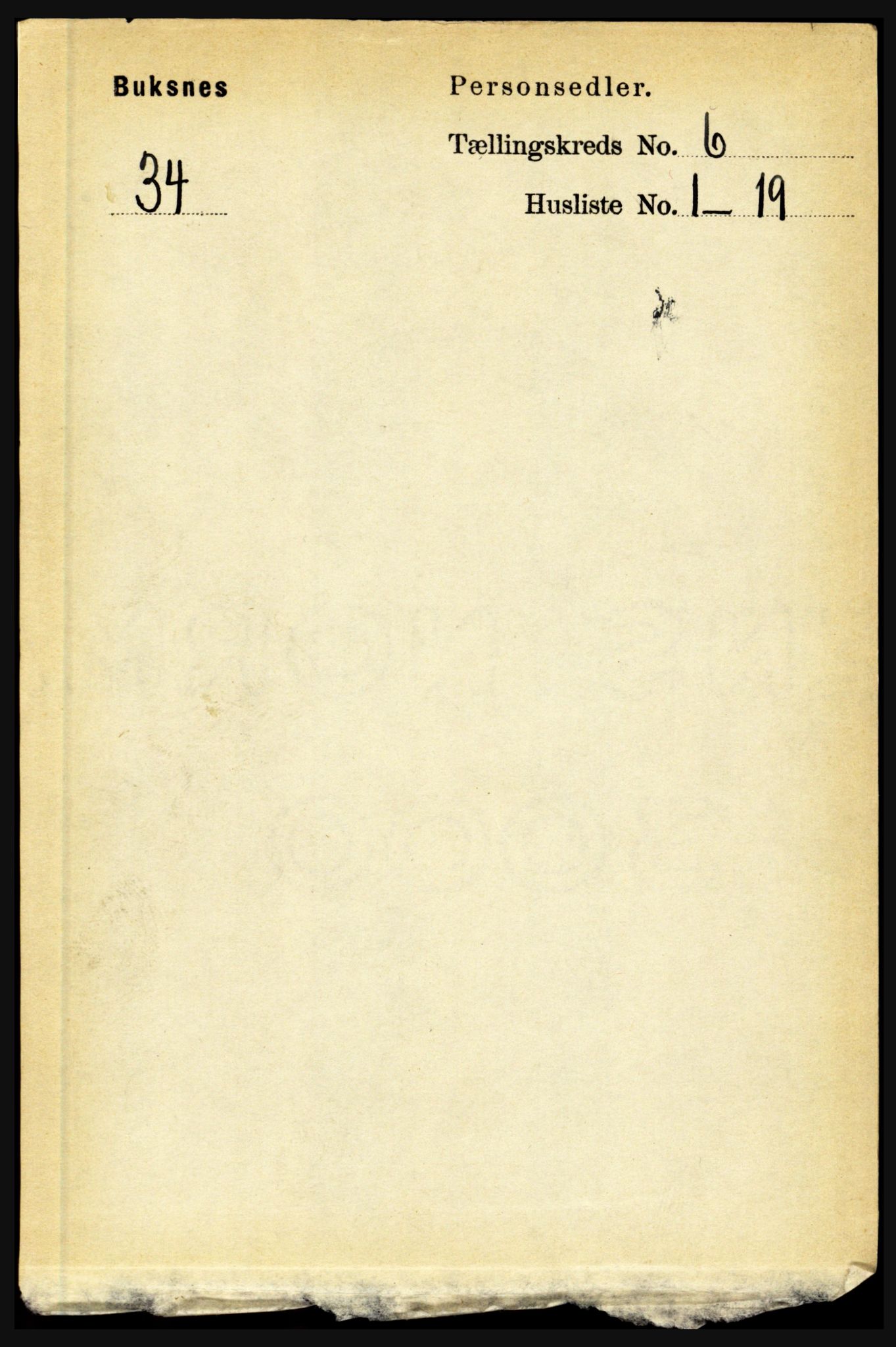 RA, Folketelling 1891 for 1860 Buksnes herred, 1891, s. 4522