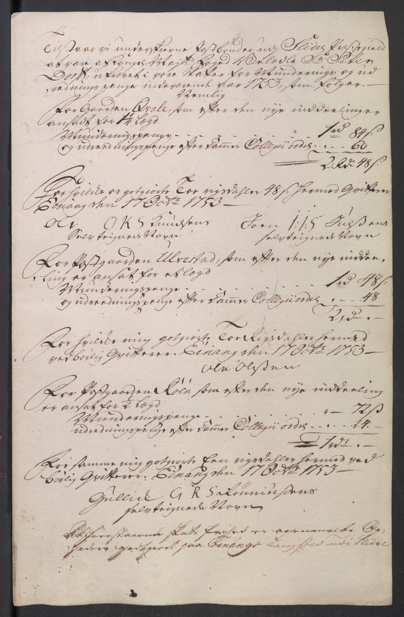 Rentekammeret inntil 1814, Reviderte regnskaper, Fogderegnskap, RA/EA-4092/R18/L1349: Fogderegnskap Hadeland, Toten og Valdres, 1752-1753, s. 452