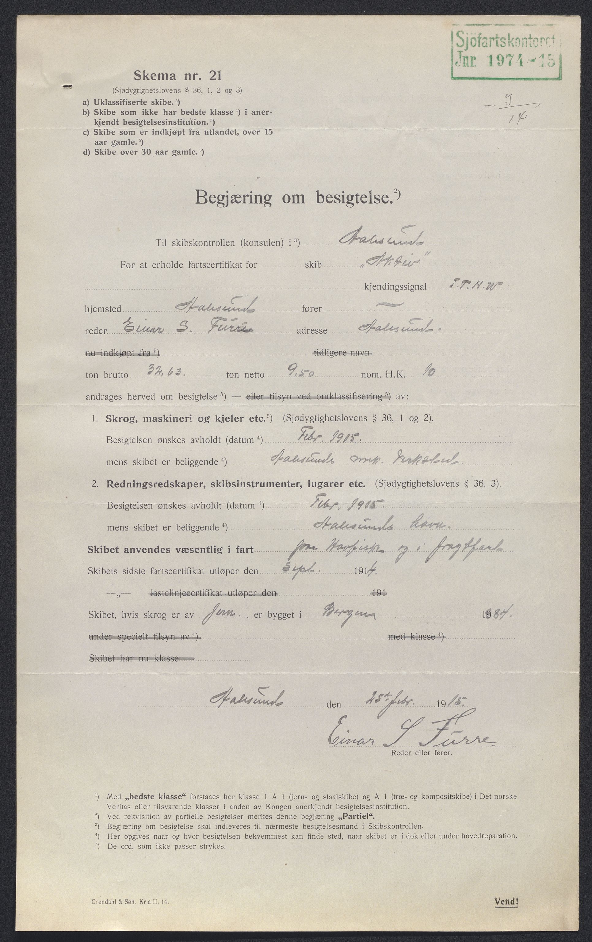 Sjøfartsdirektoratet med forløpere, skipsmapper slettede skip, AV/RA-S-4998/F/Fa/L0002: --, 1873-1923, s. 132