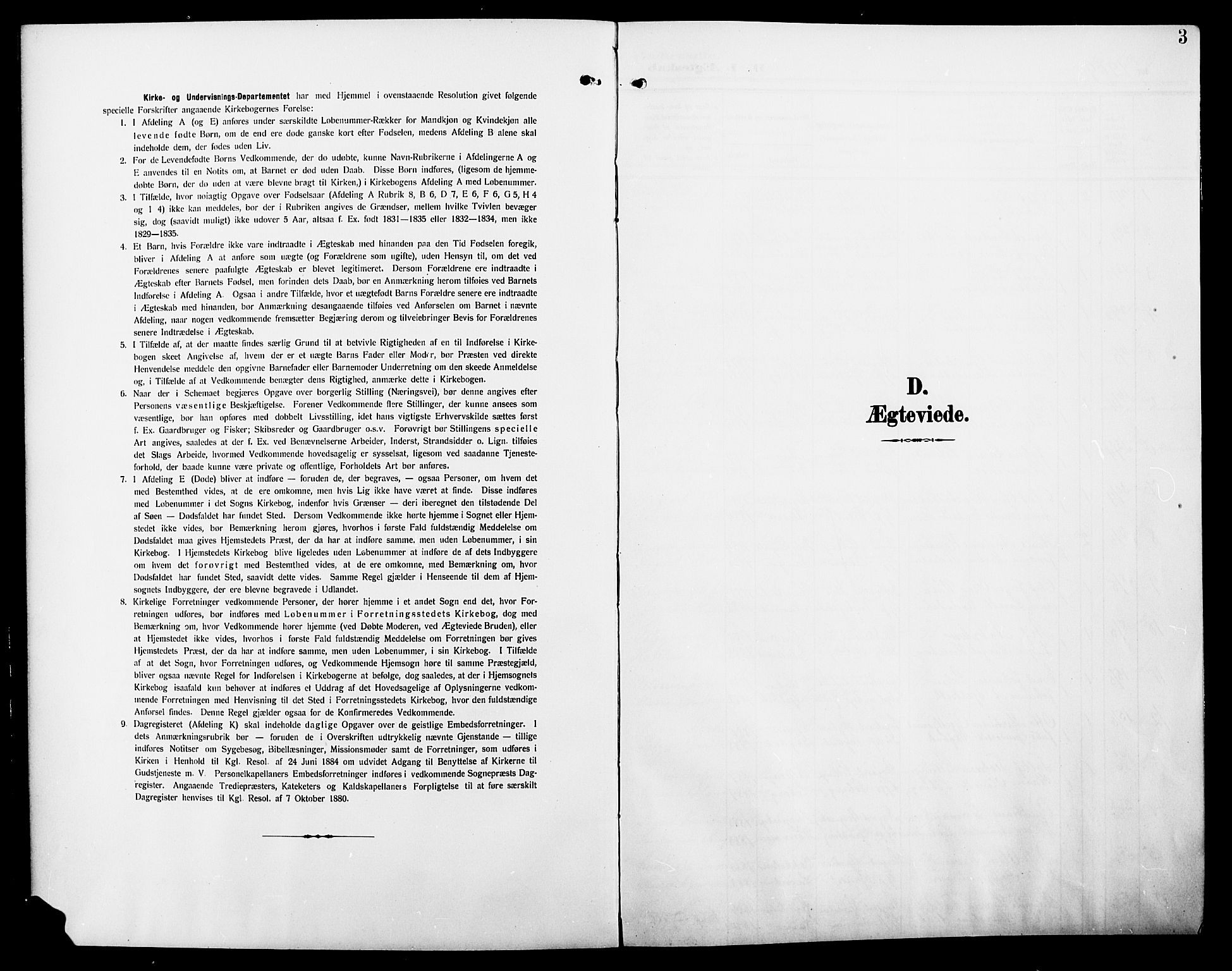 Elverum prestekontor, SAH/PREST-044/H/Ha/Hab/L0009: Klokkerbok nr. 9, 1908-1921, s. 3