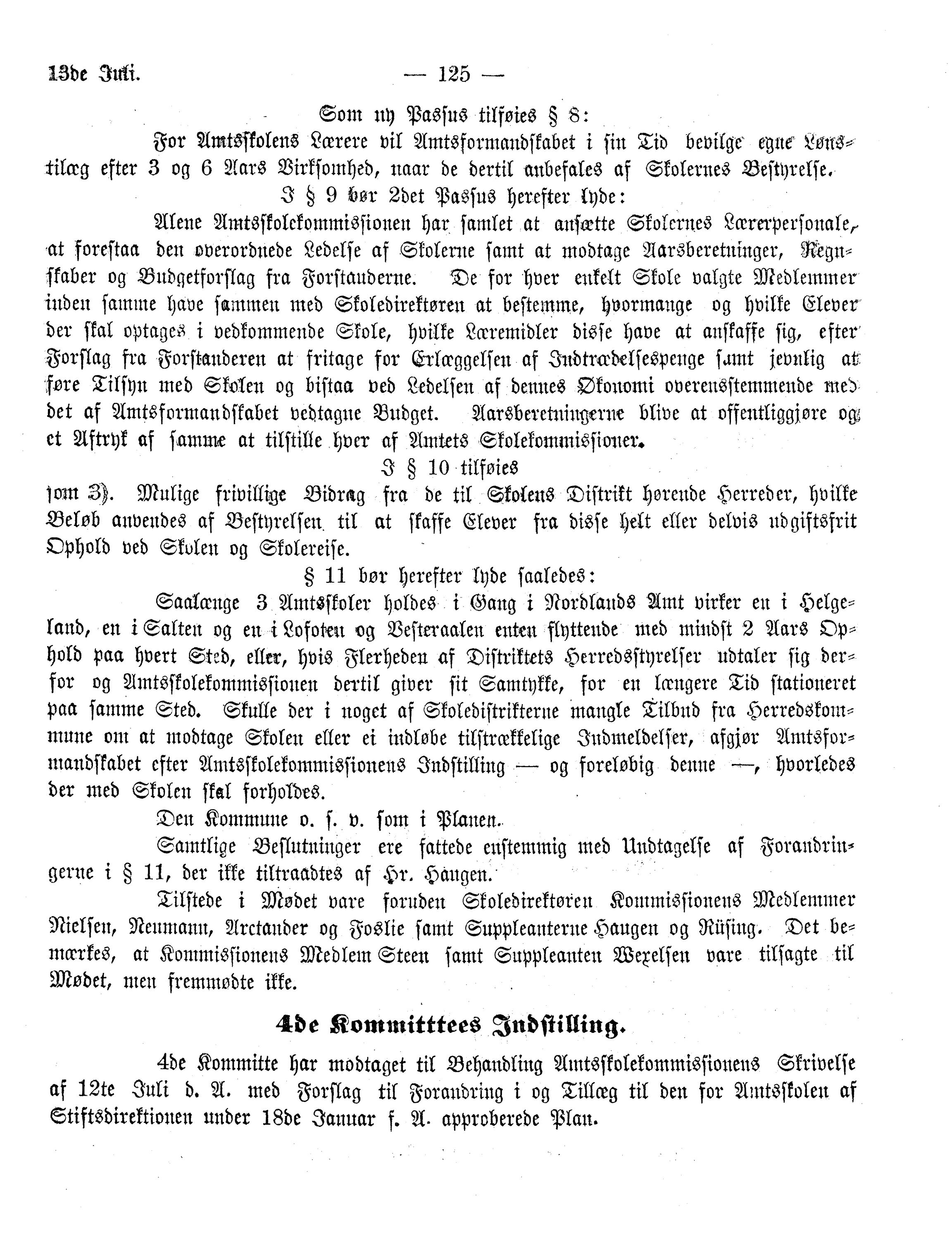 Nordland Fylkeskommune. Fylkestinget, AIN/NFK-17/176/A/Ac/L0011: Fylkestingsforhandlinger 1877, 1877