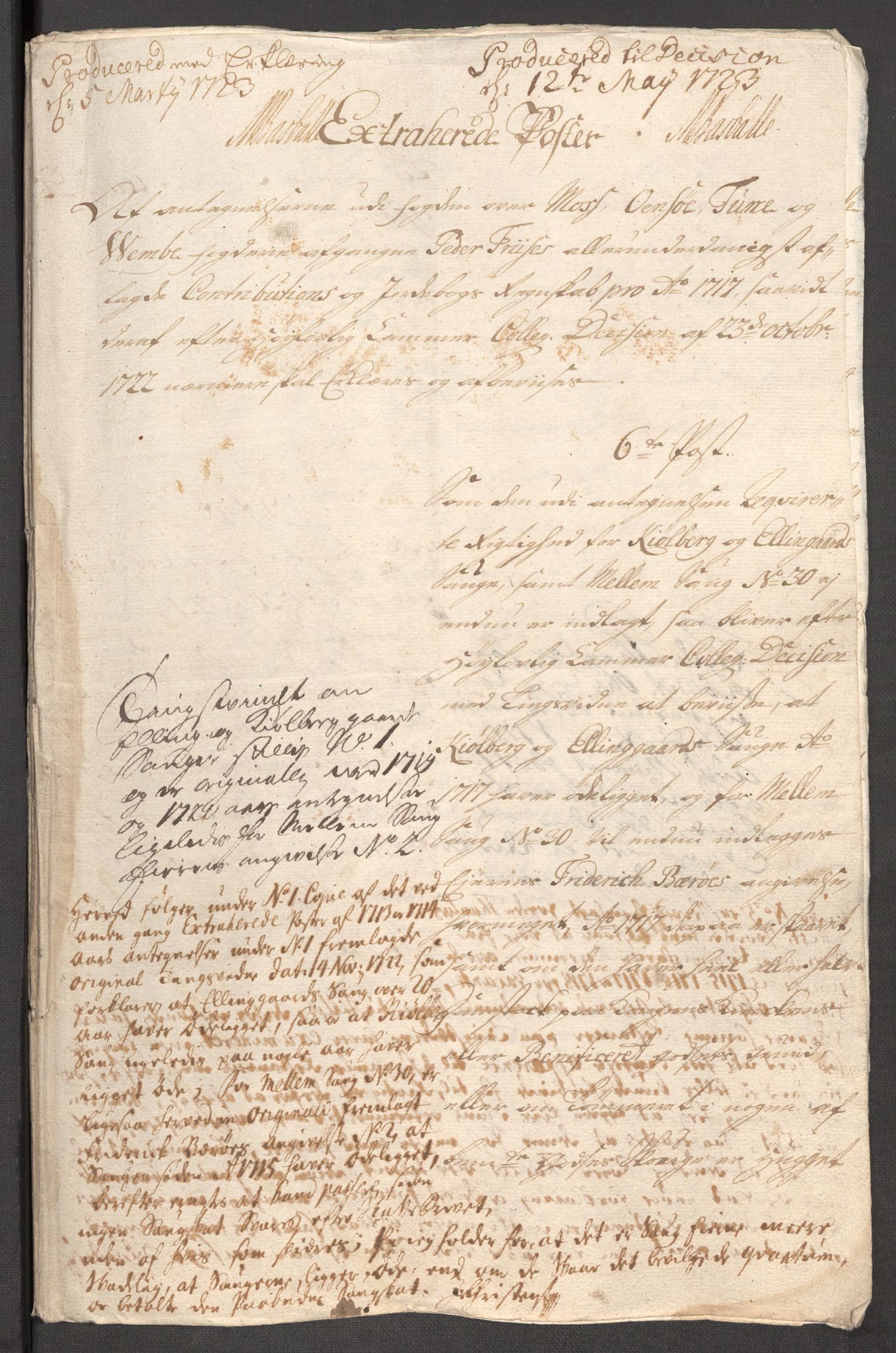 Rentekammeret inntil 1814, Reviderte regnskaper, Fogderegnskap, RA/EA-4092/R04/L0142: Fogderegnskap Moss, Onsøy, Tune, Veme og Åbygge, 1717, s. 142