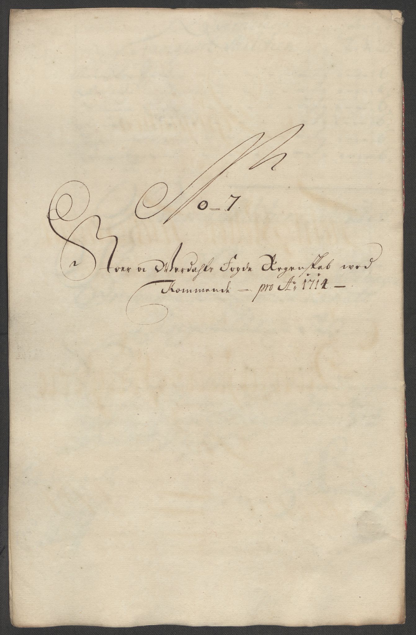 Rentekammeret inntil 1814, Reviderte regnskaper, Fogderegnskap, RA/EA-4092/R62/L4204: Fogderegnskap Stjørdal og Verdal, 1714, s. 134