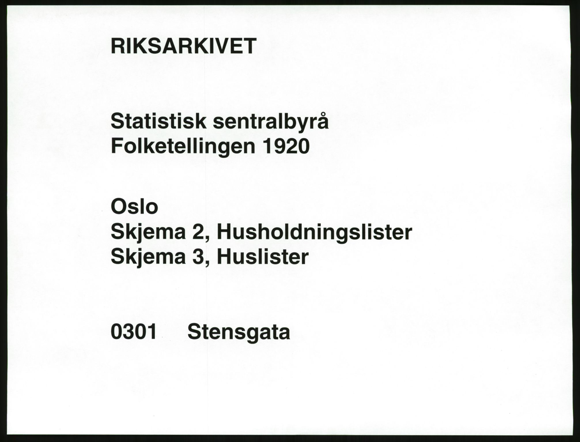 SAO, Folketelling 1920 for 0301 Kristiania kjøpstad, 1920, s. 103391