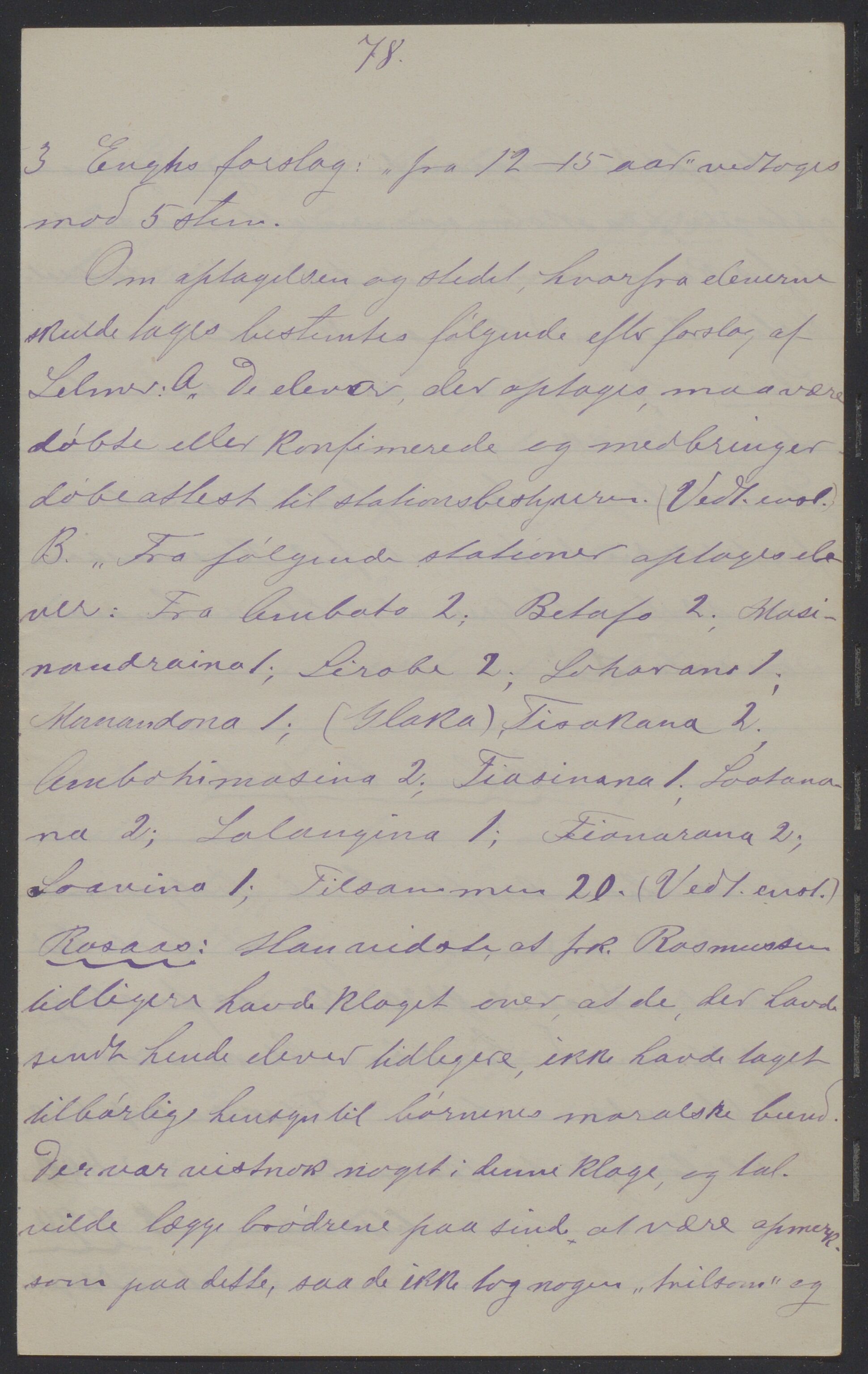 Det Norske Misjonsselskap - hovedadministrasjonen, VID/MA-A-1045/D/Da/Daa/L0039/0007: Konferansereferat og årsberetninger / Konferansereferat fra Madagaskar Innland., 1893