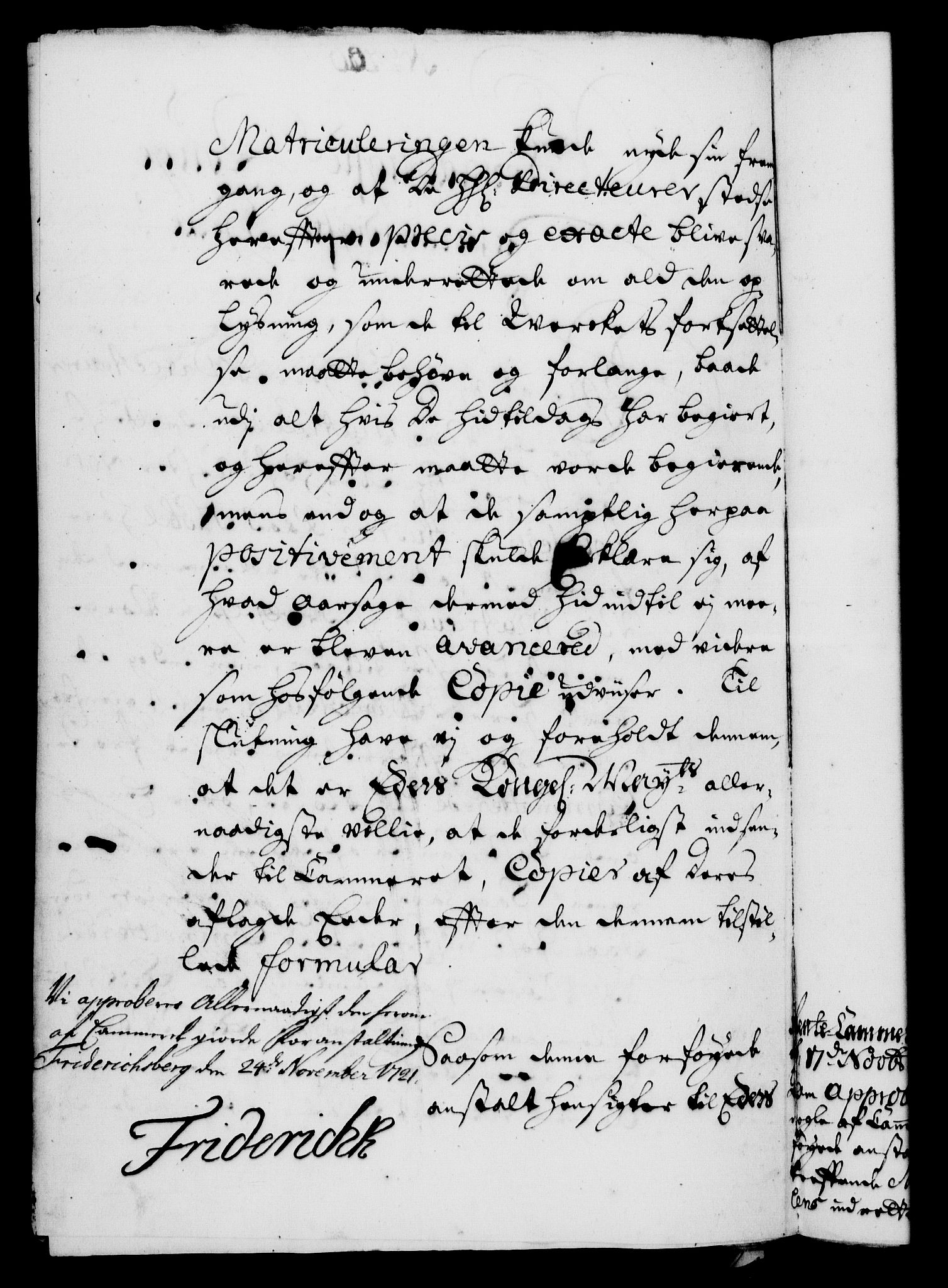 Rentekammeret, Kammerkanselliet, RA/EA-3111/G/Gf/Gfa/L0004: Norsk relasjons- og resolusjonsprotokoll (merket RK 52.4), 1721, s. 1384